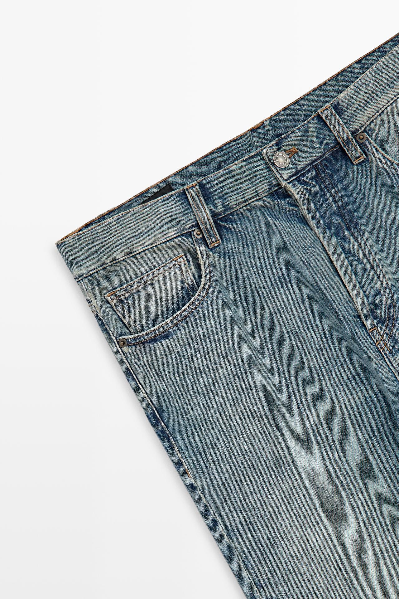 Straight-leg jeans — Light Blue