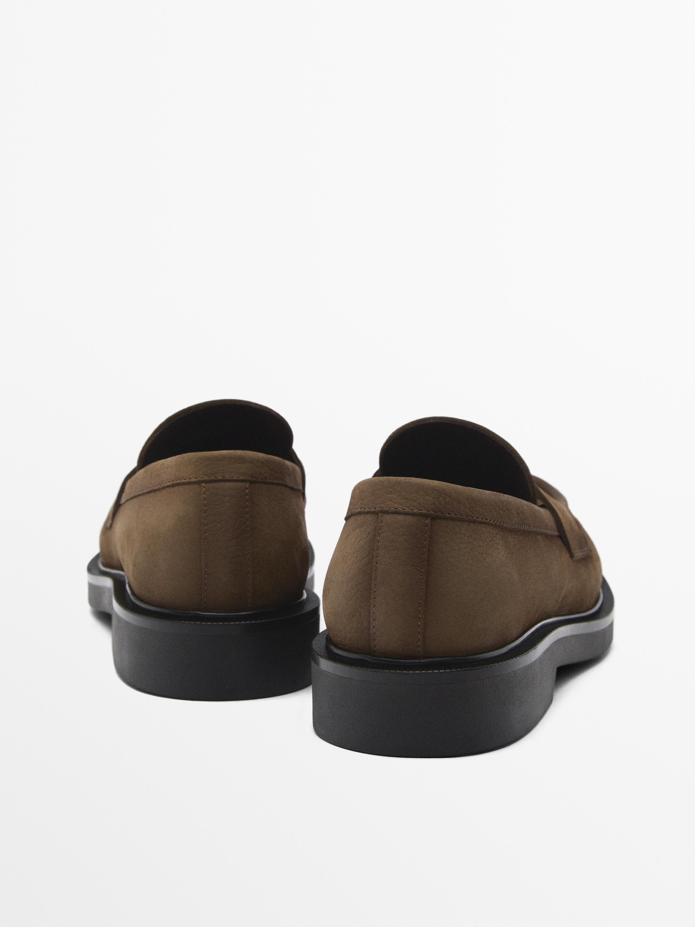 Mocassins nubuc