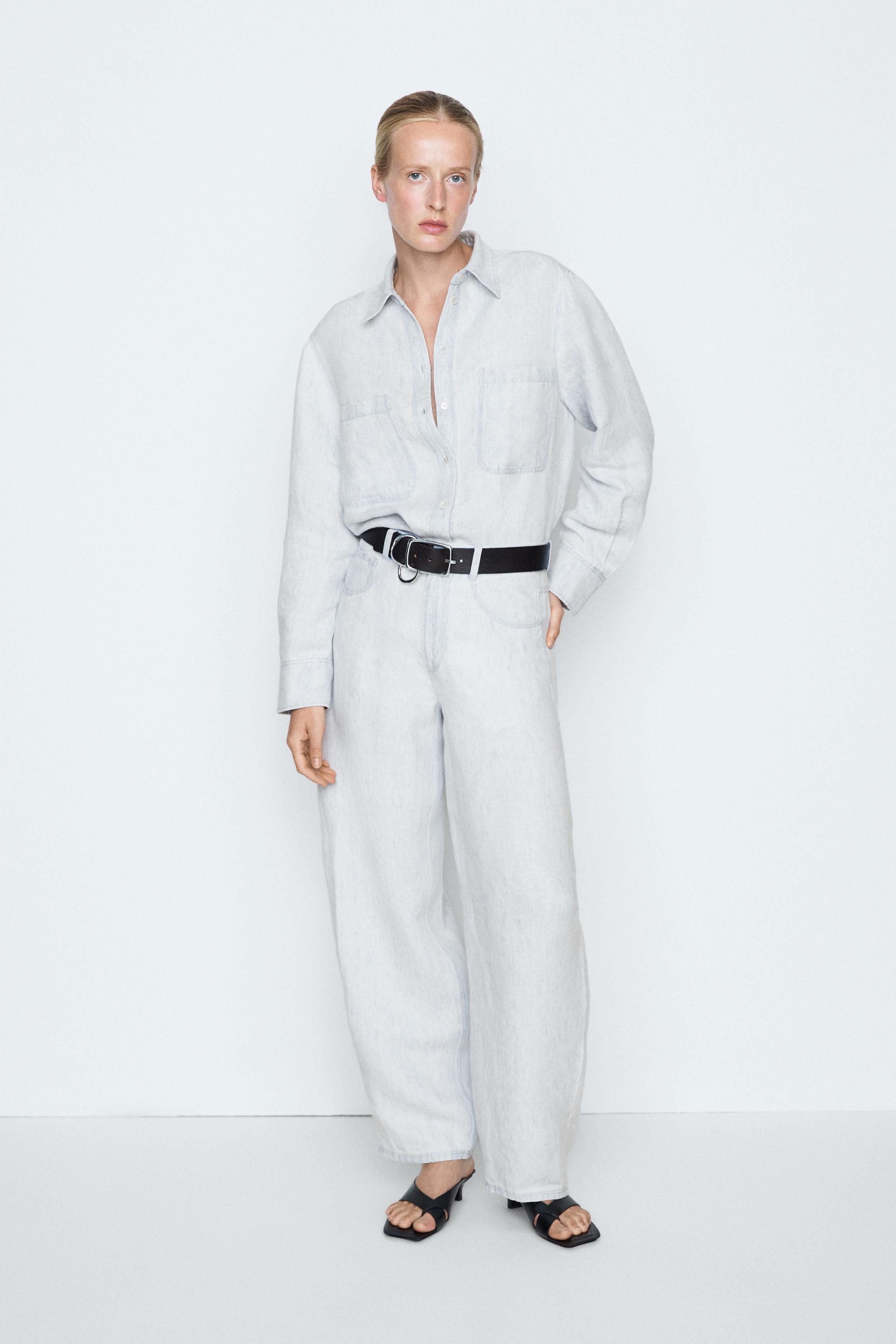 Camicia con tasche effetto denim - STUDIO