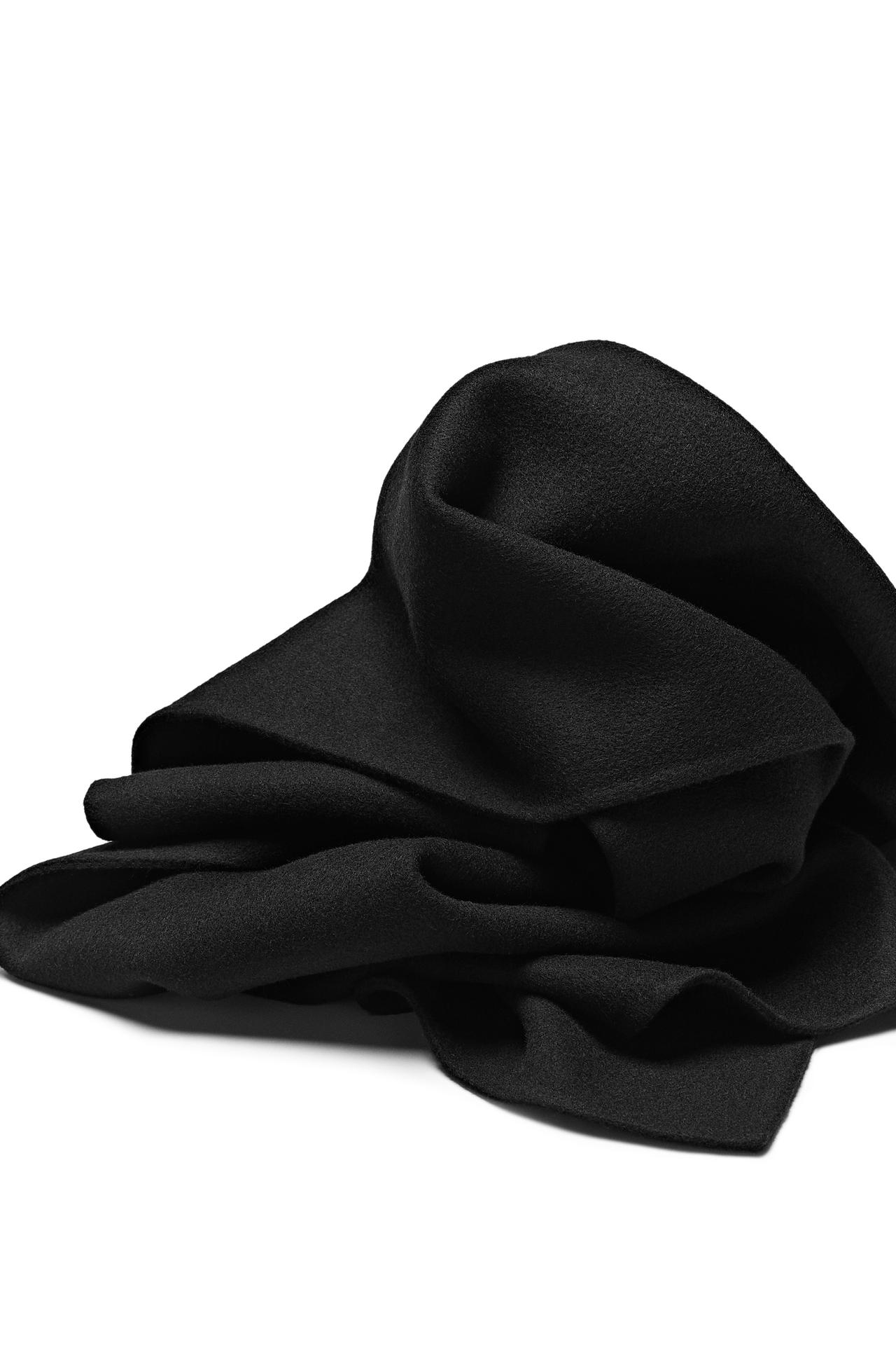 Wool cashmere scarf - LIMITED EDITION — DEEP BLUE