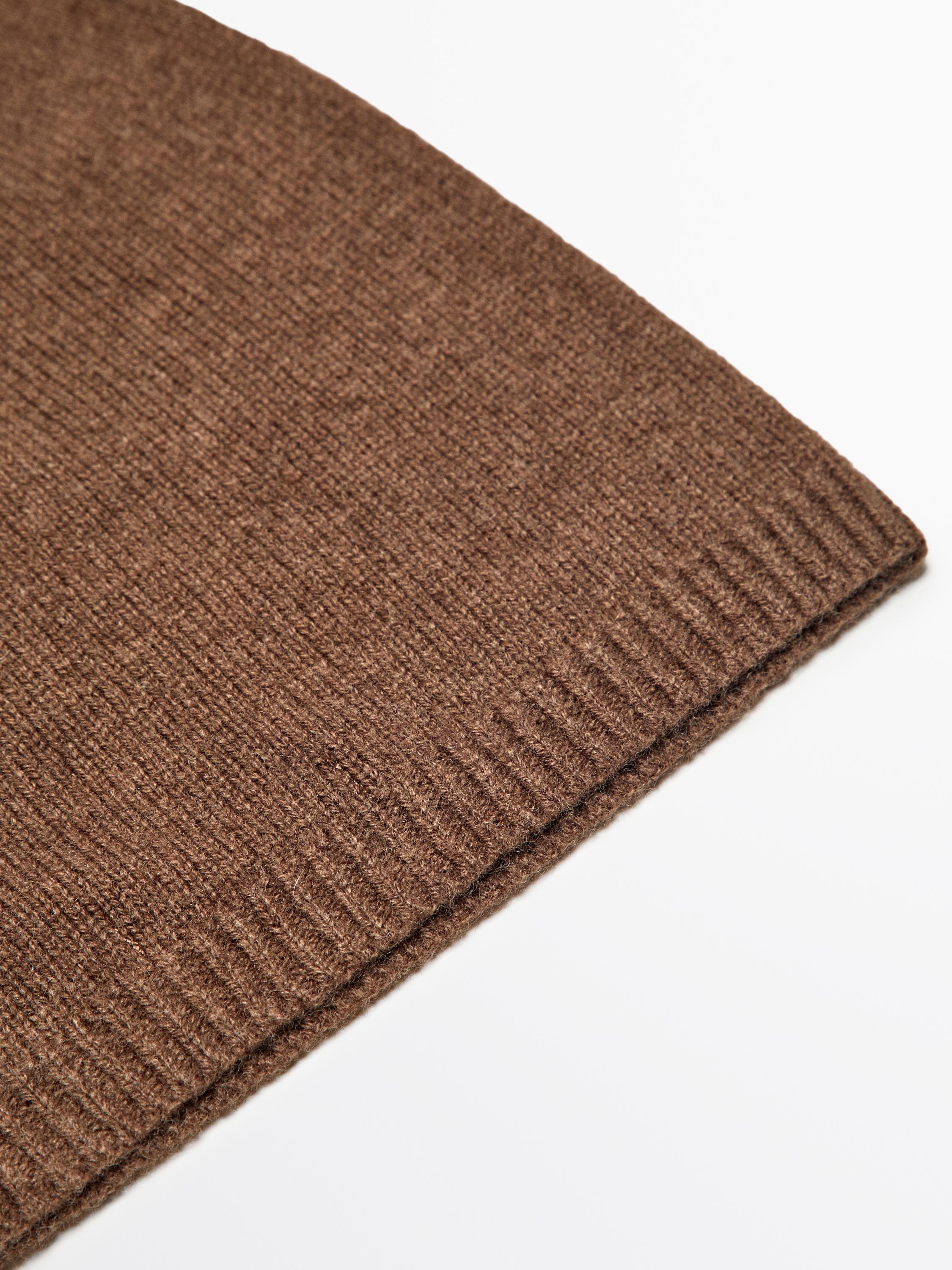 Fine knit beanie