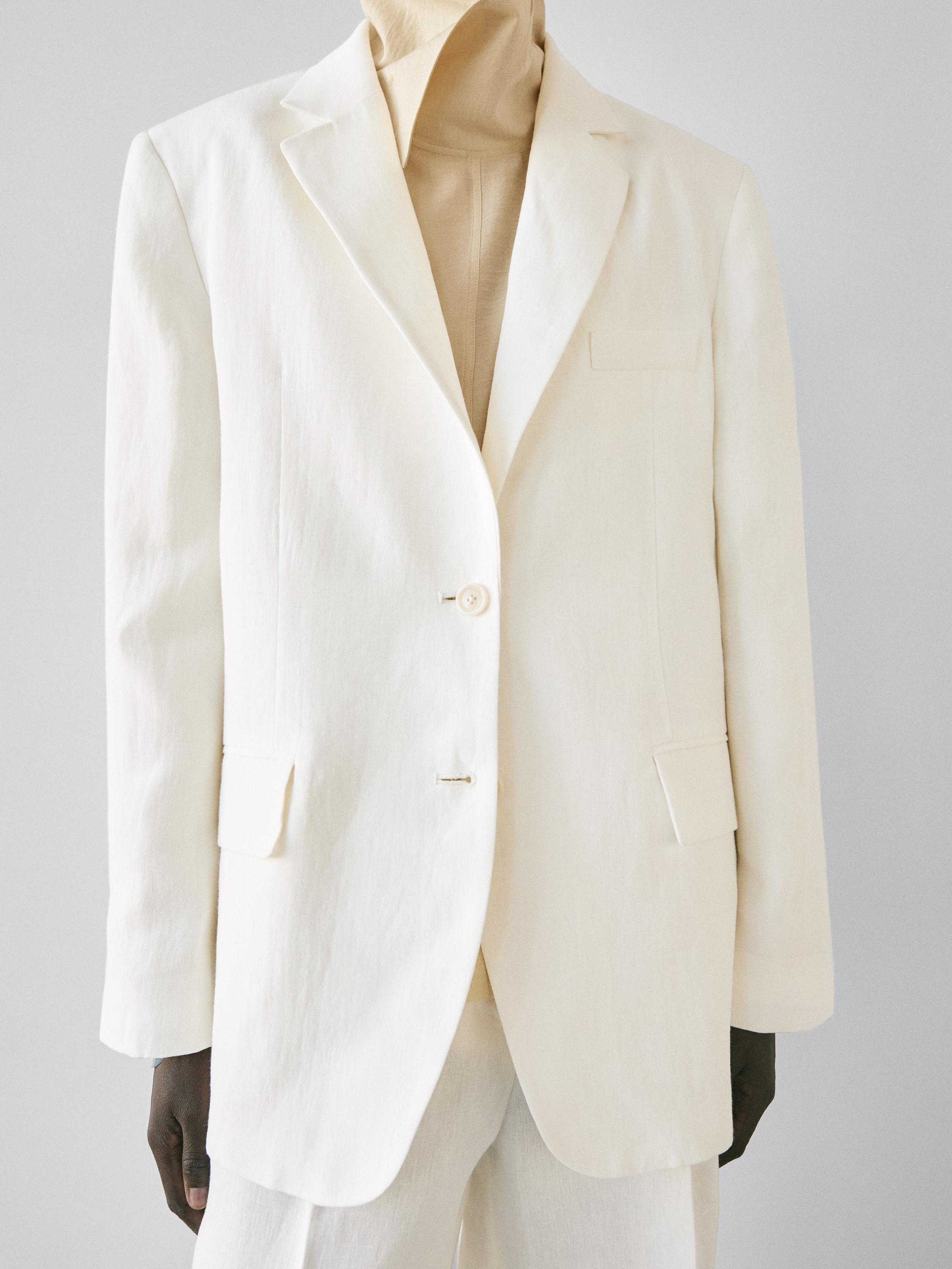 بليزر بدلة كتان