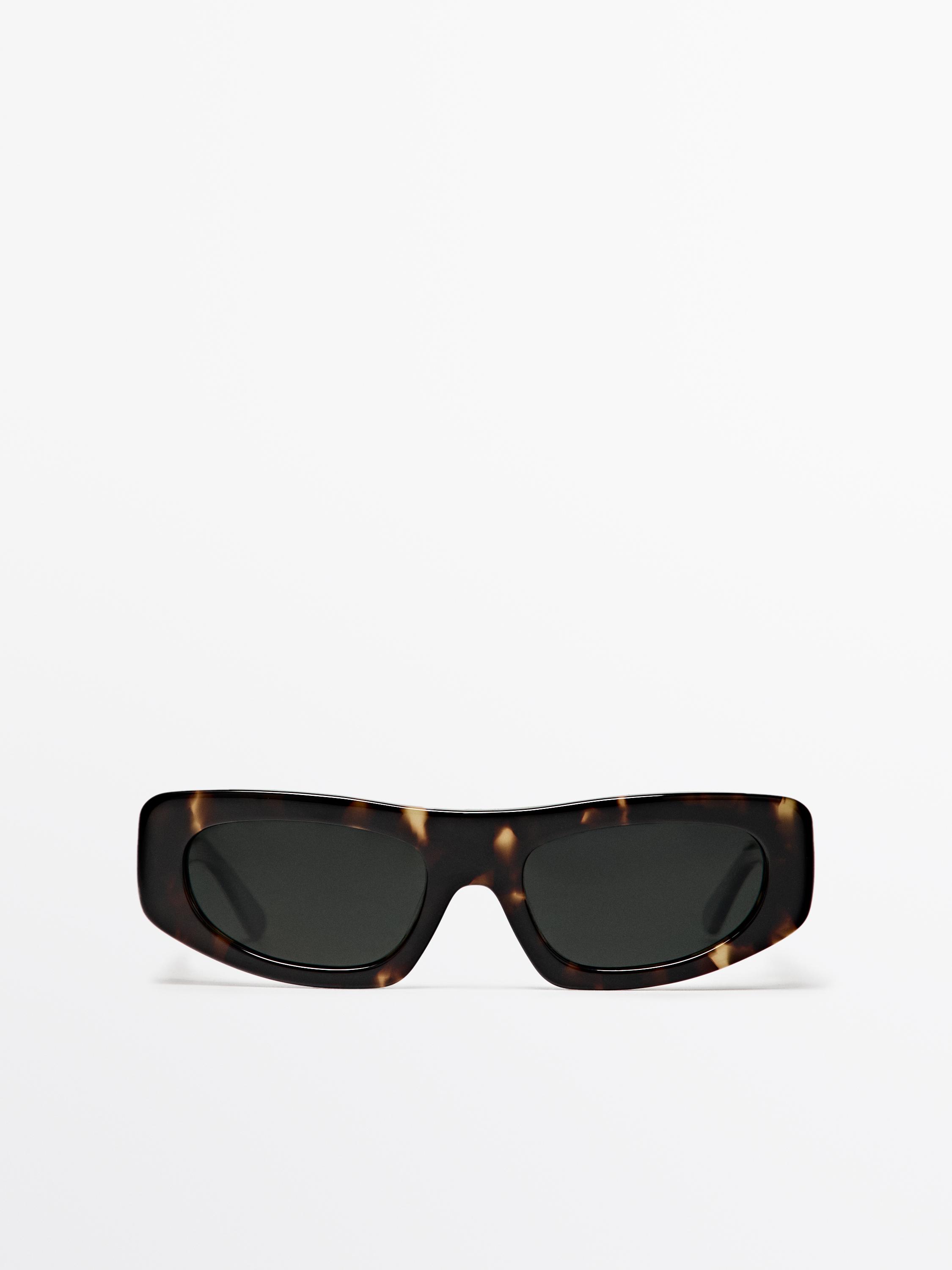 Rectangular sunglasses