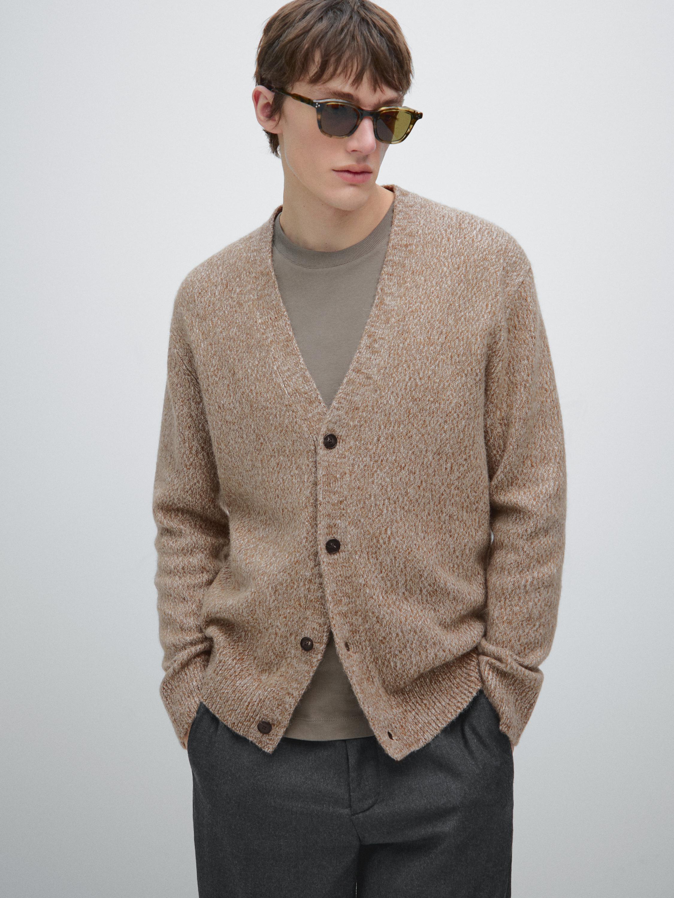 Cardigan laine