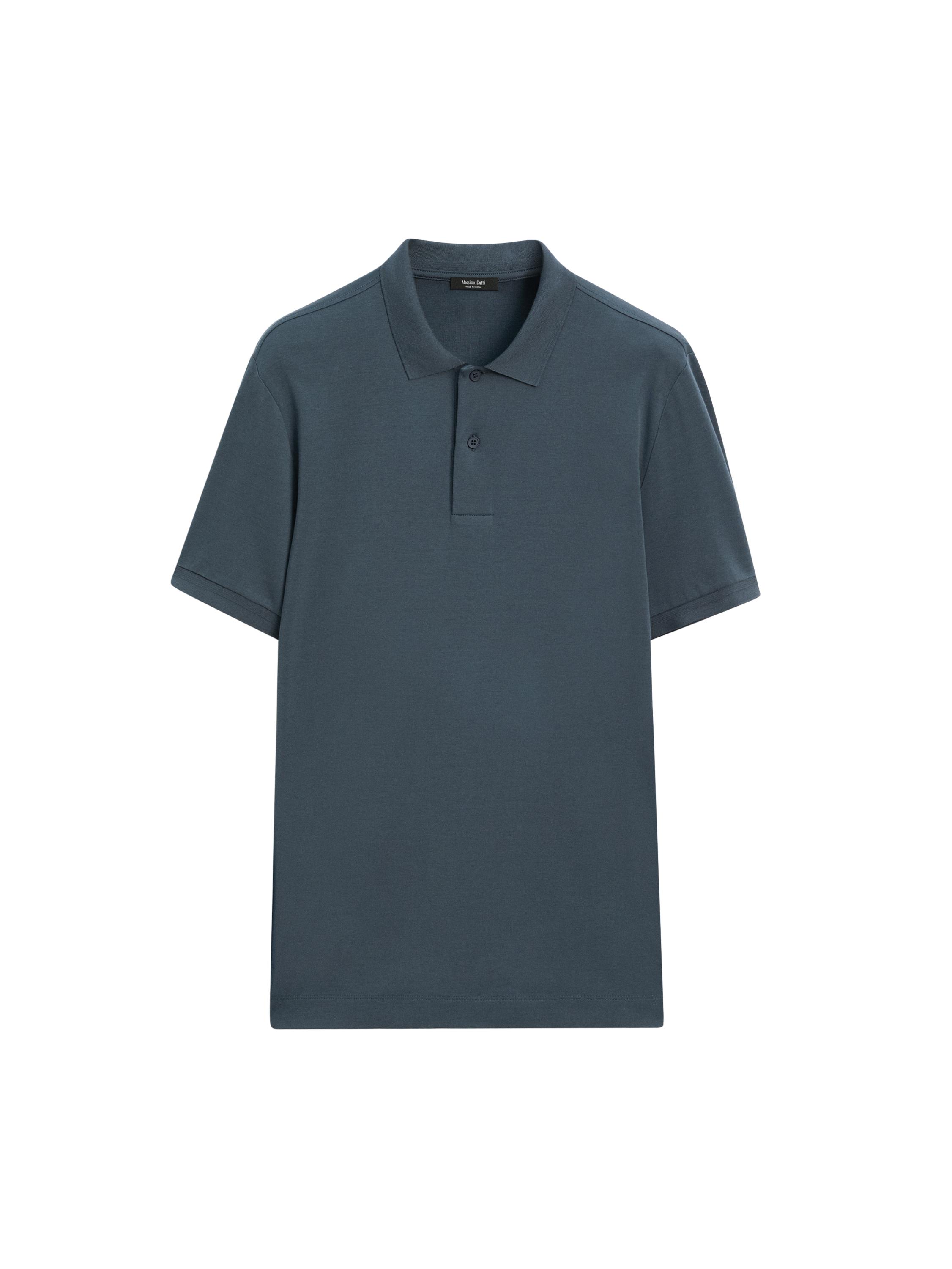 ★Massimo Dutti★ Short sleeve linen blend polo shirt 00708241477-c.jpg?ts=1736930813681