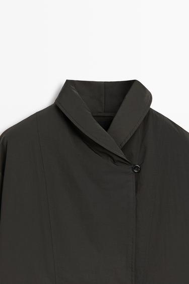 Long quilted parka — MOLE BROWN 9