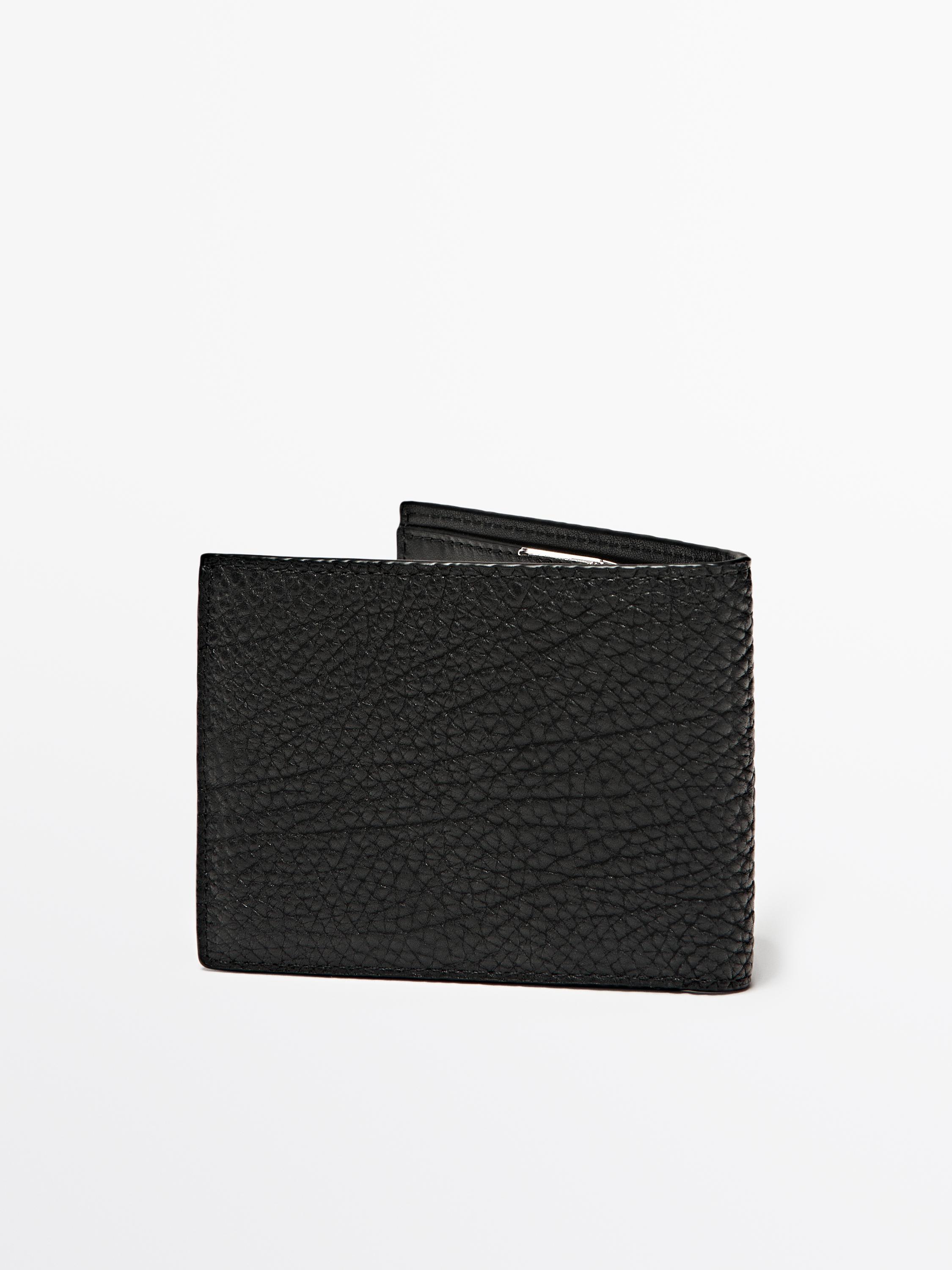 Cartera apaisada piel napa
