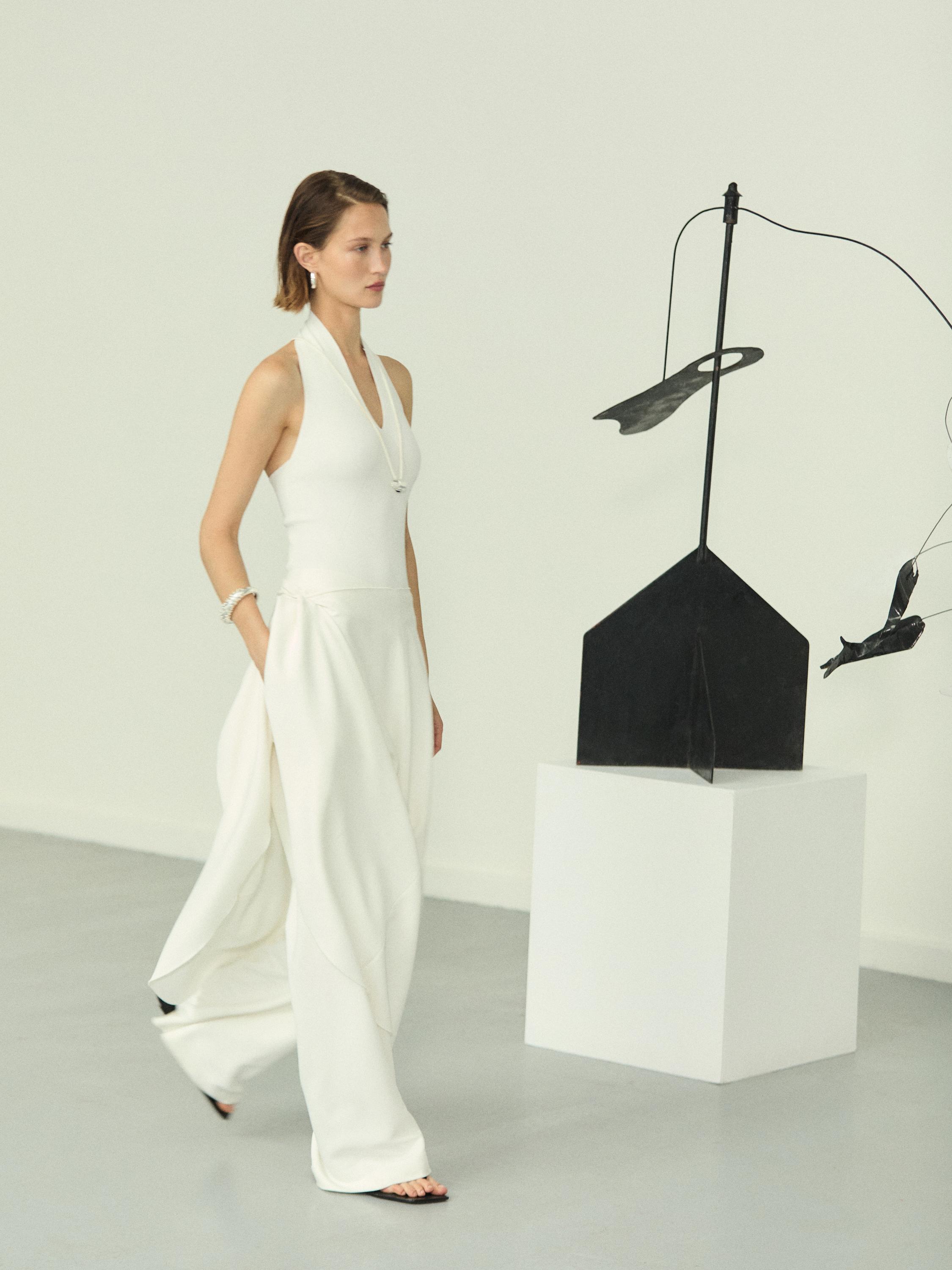 Flowing flounce skirt - STUDIO