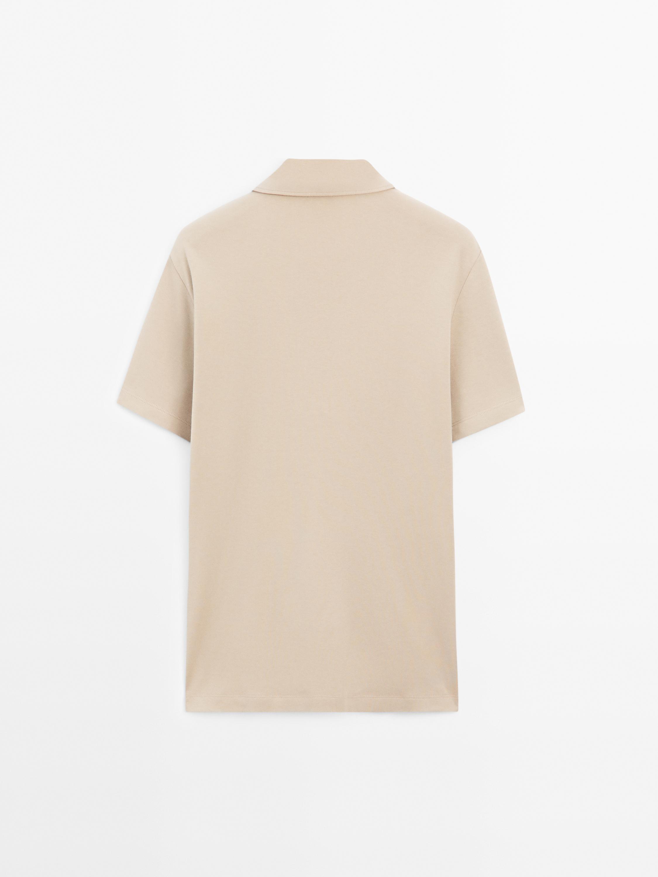 100% cotton short sleeve polo shirt