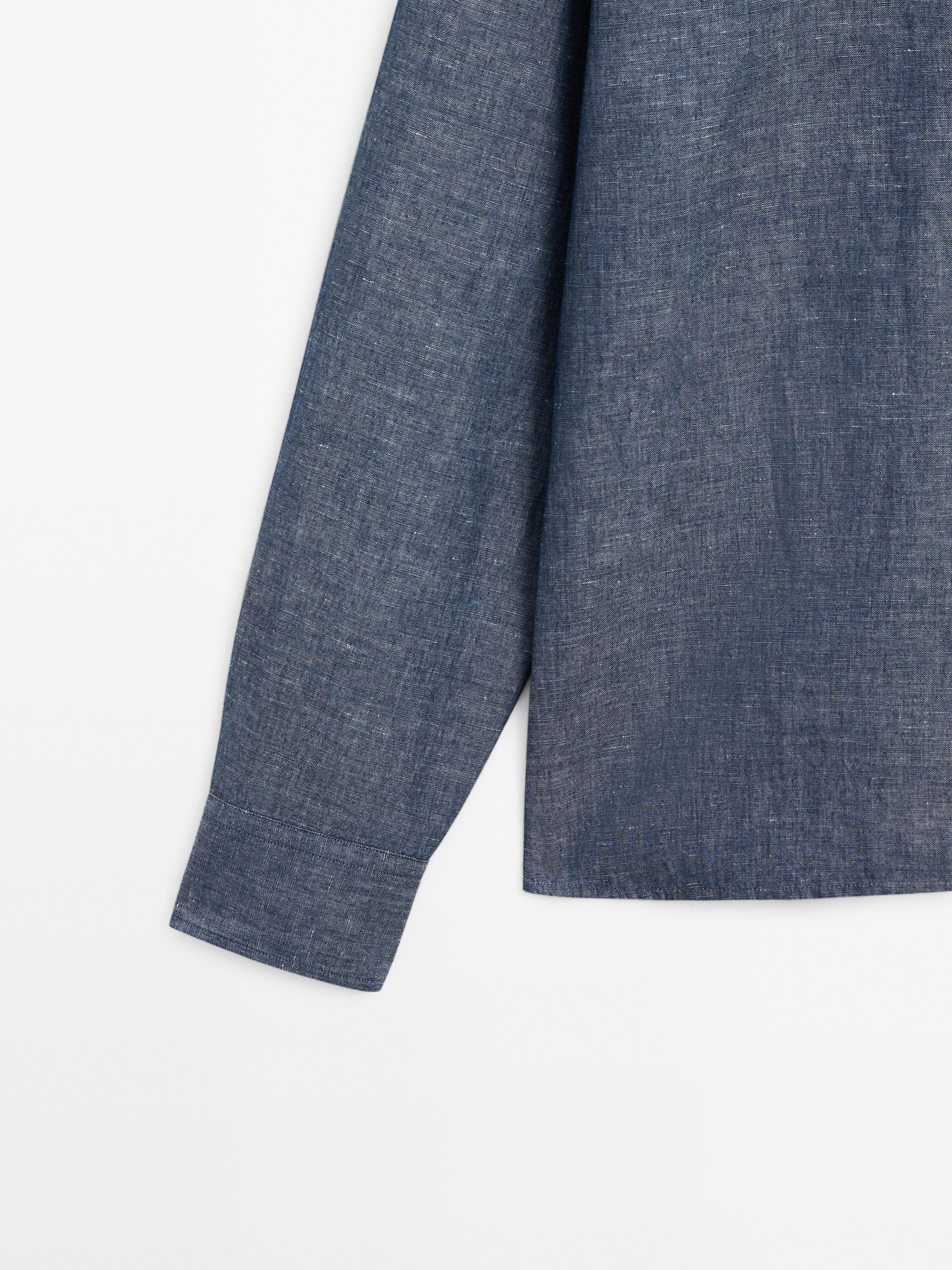 Camisa denim regular fit