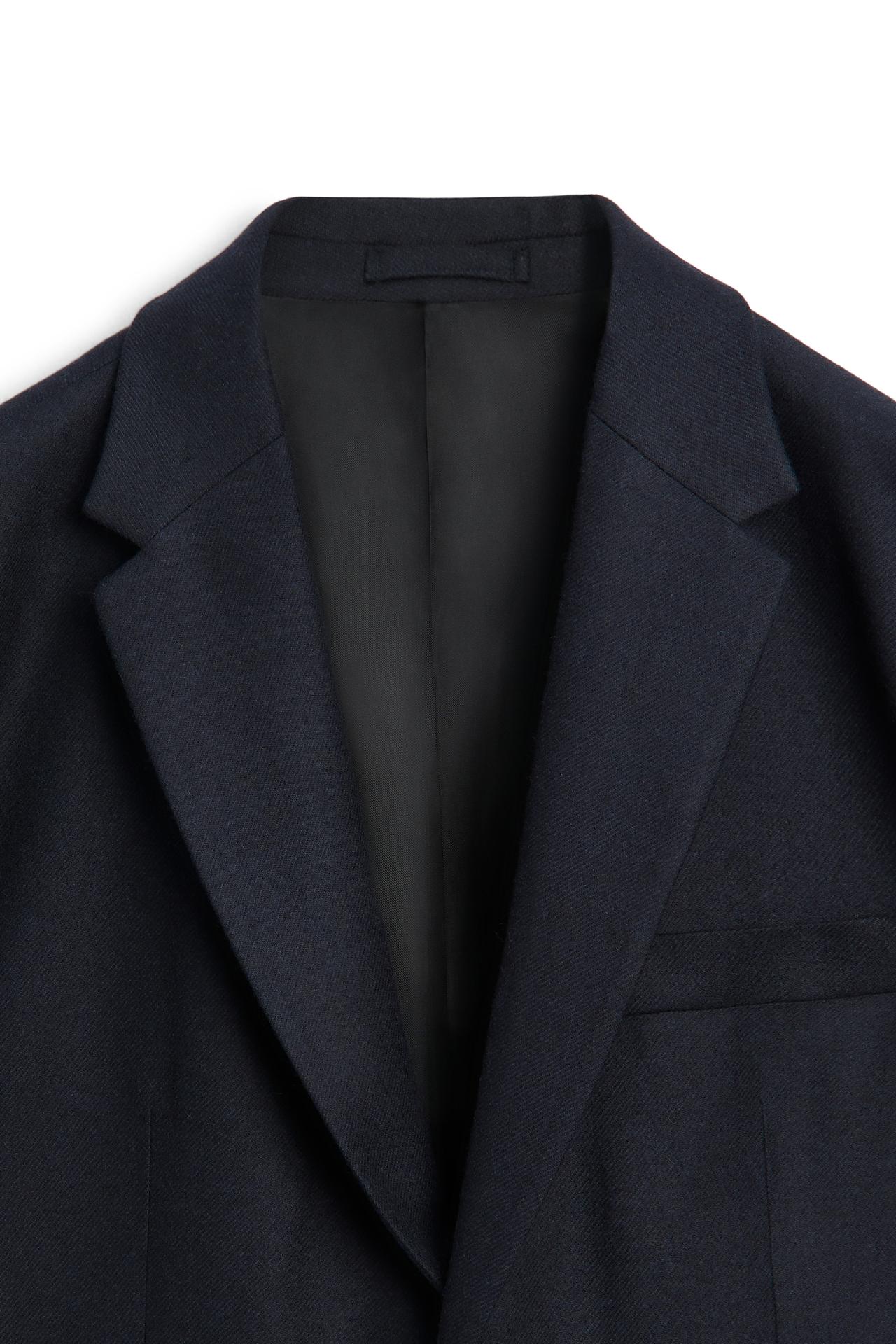 Wool blend suit blazer - LIMITED EDITION — NAVY BLUE