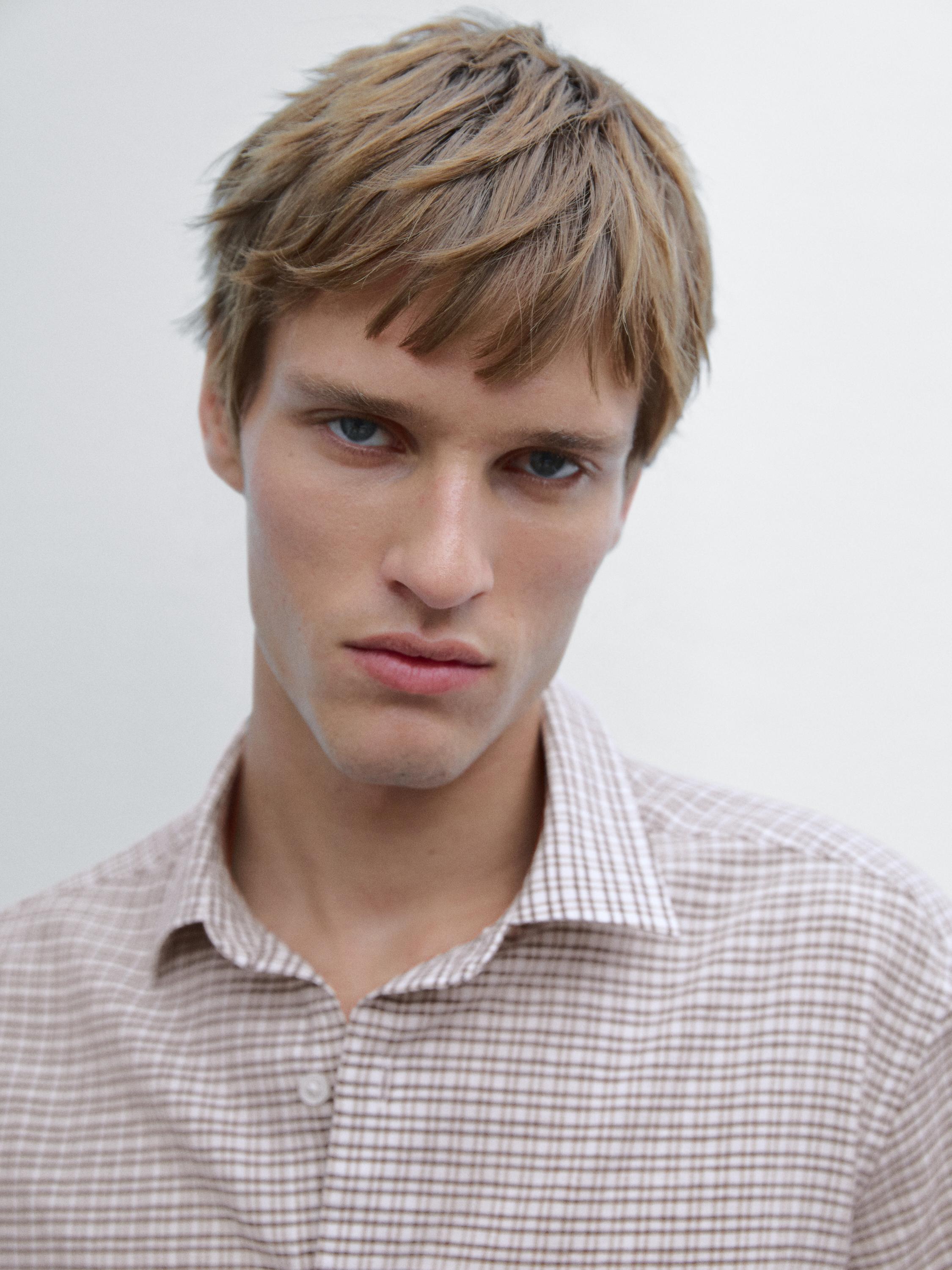 Regular-Fit-Hemd mit Karomuster