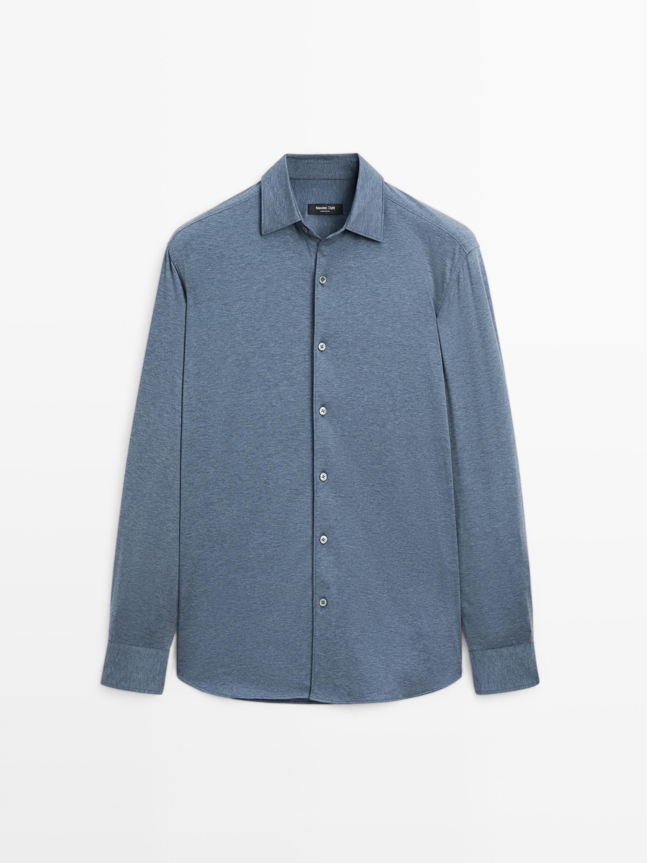 Slim fit stretch shirt