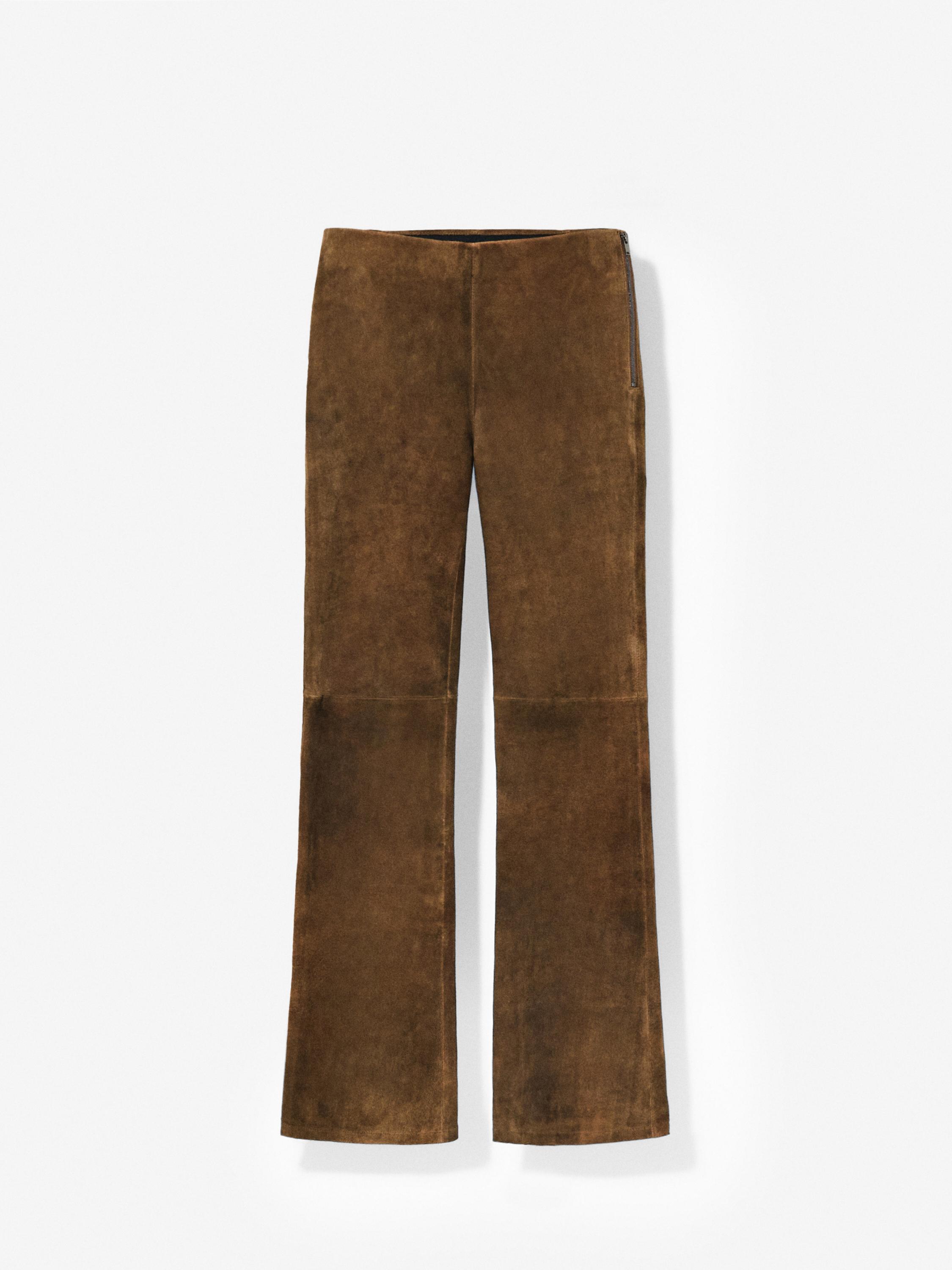 ★ Massimo Dutti★ Flare Suede Leather Pants 05304514700 05304514700-04-o15.jpg?ts=