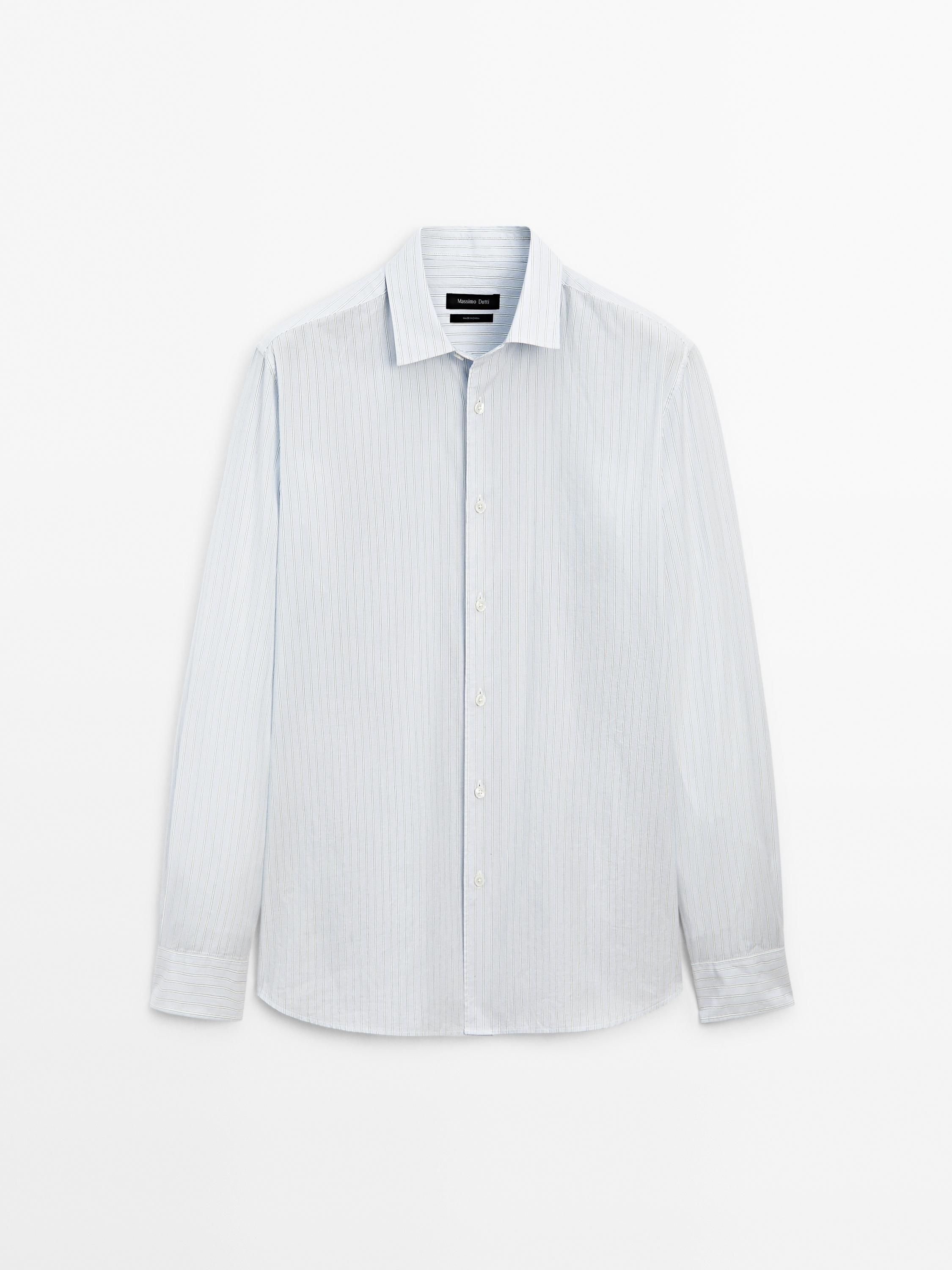 Gestreiftes Hemd im Regular-Fit