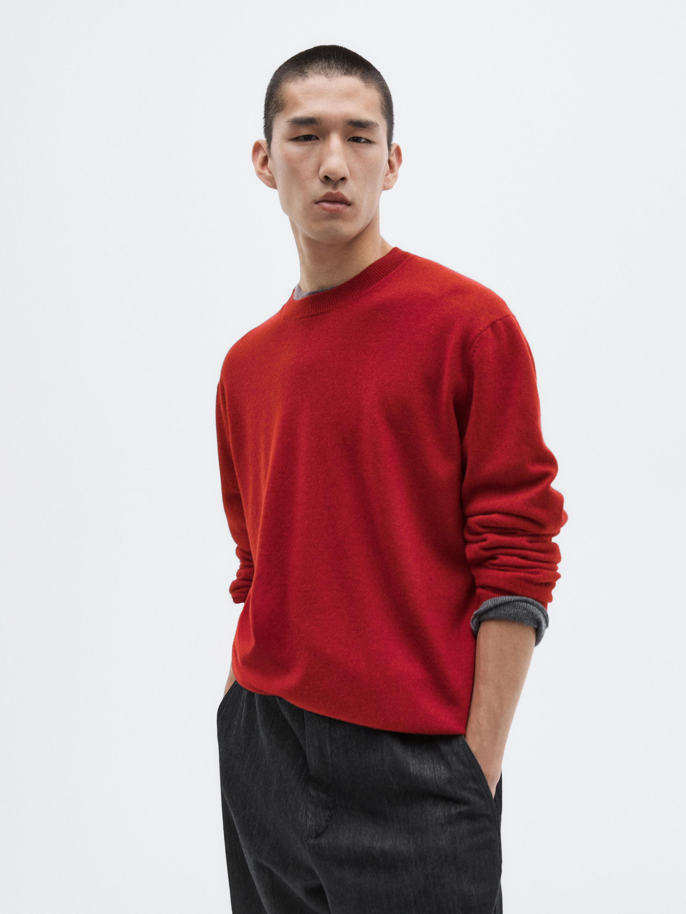 Pull en maille de laine et cachemire mélangés - LIMITED