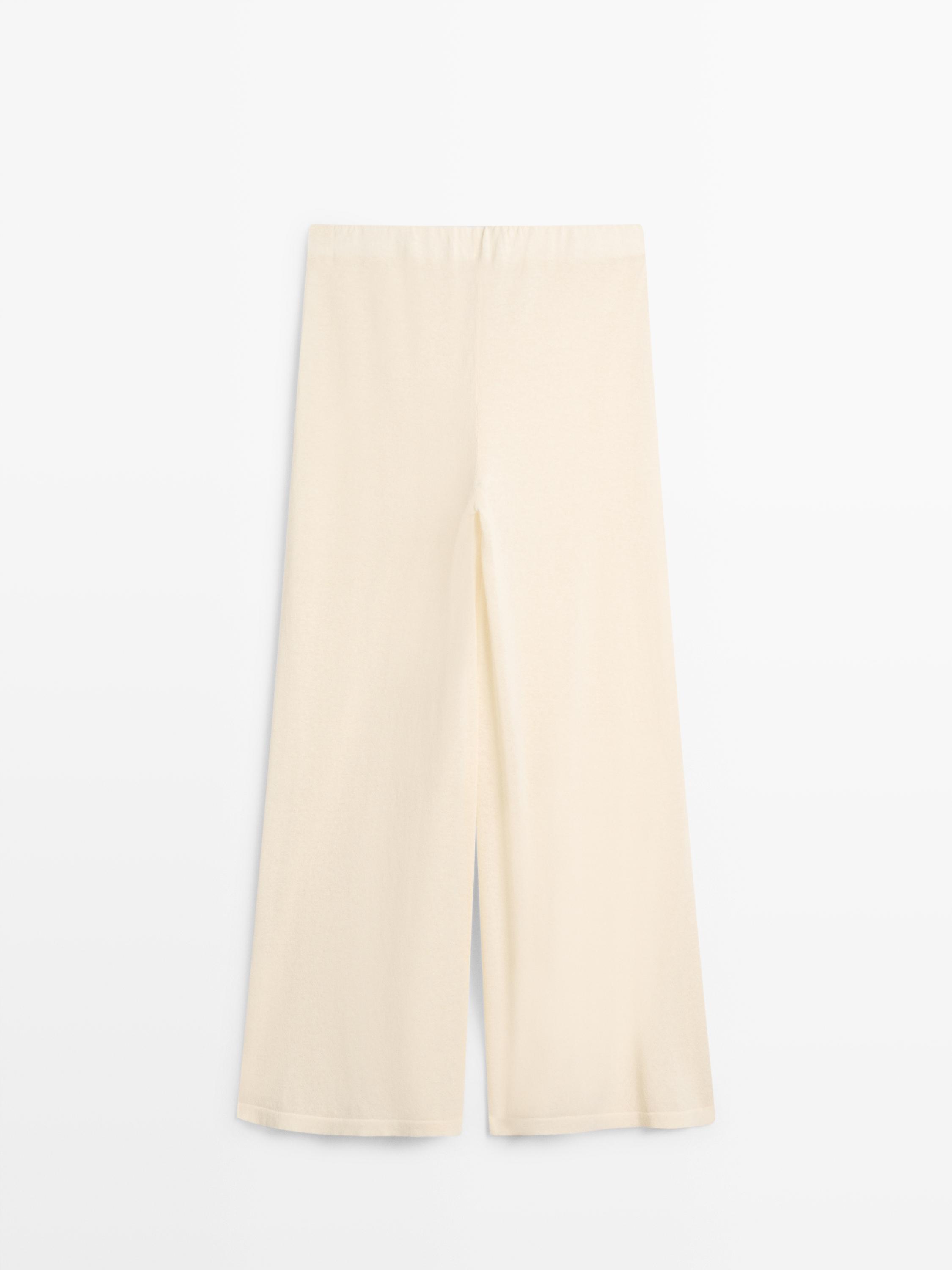 Pantalón fluido wide leg total look