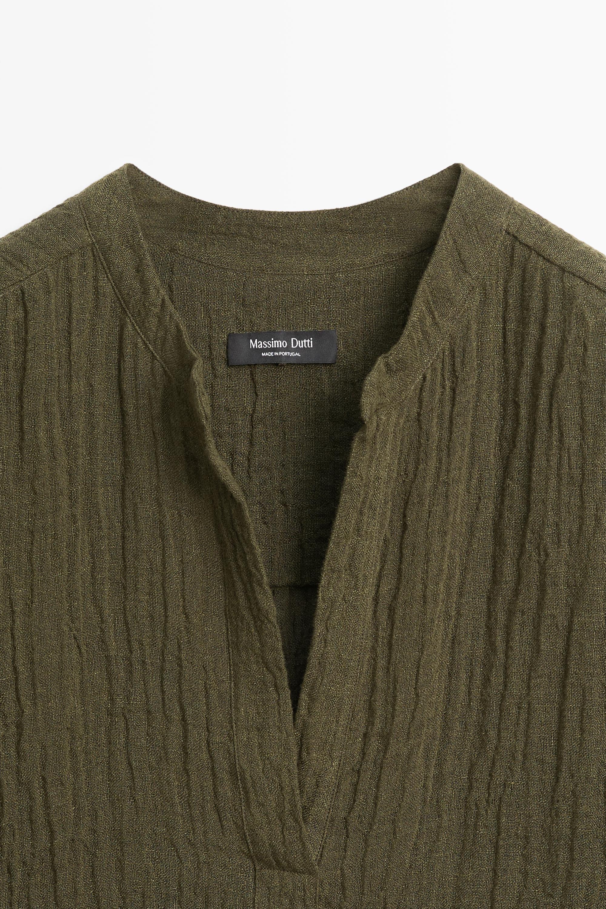 Women's Linen Dresses - Massimo Dutti - US