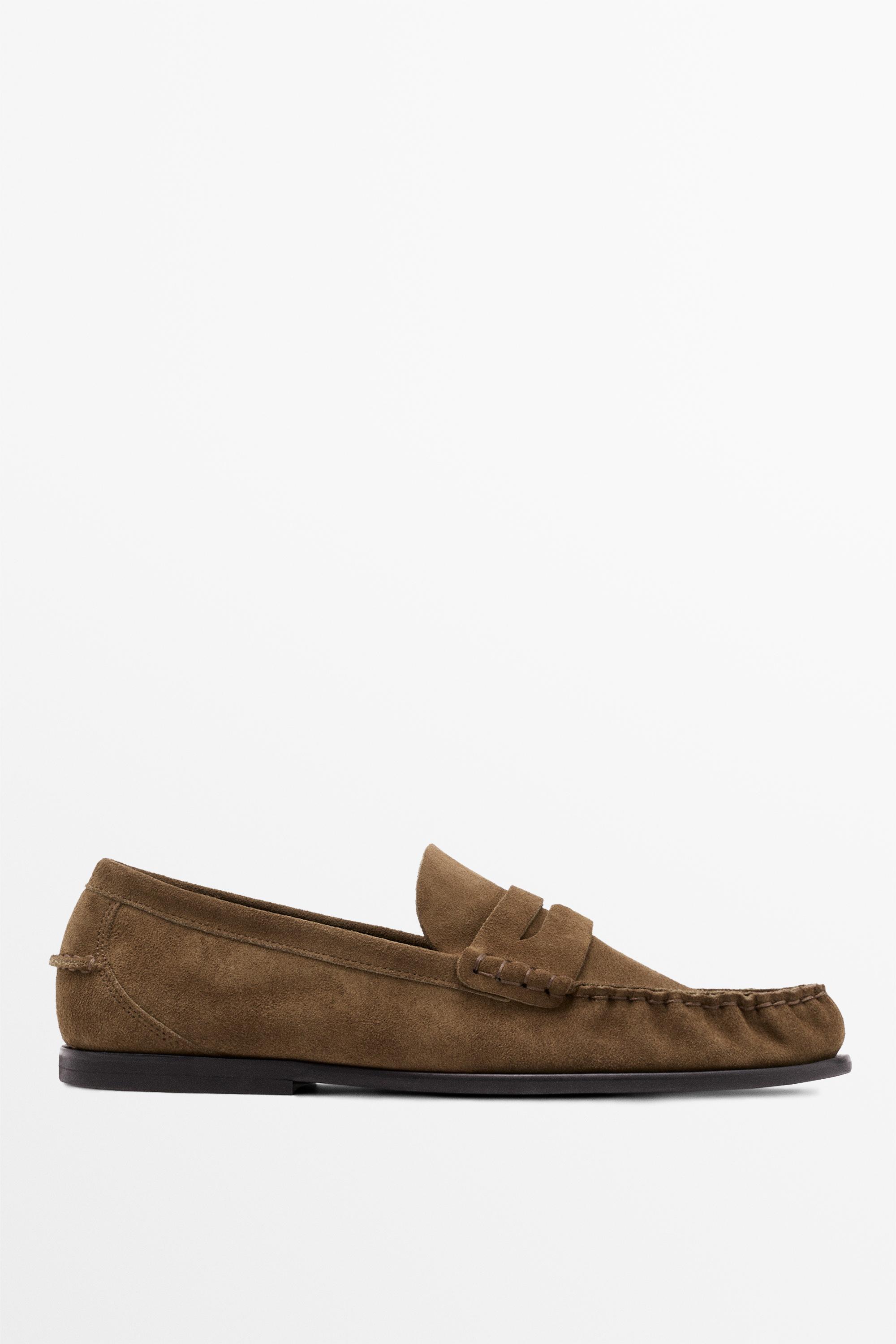 Soft leather penny loafers — OCHRE