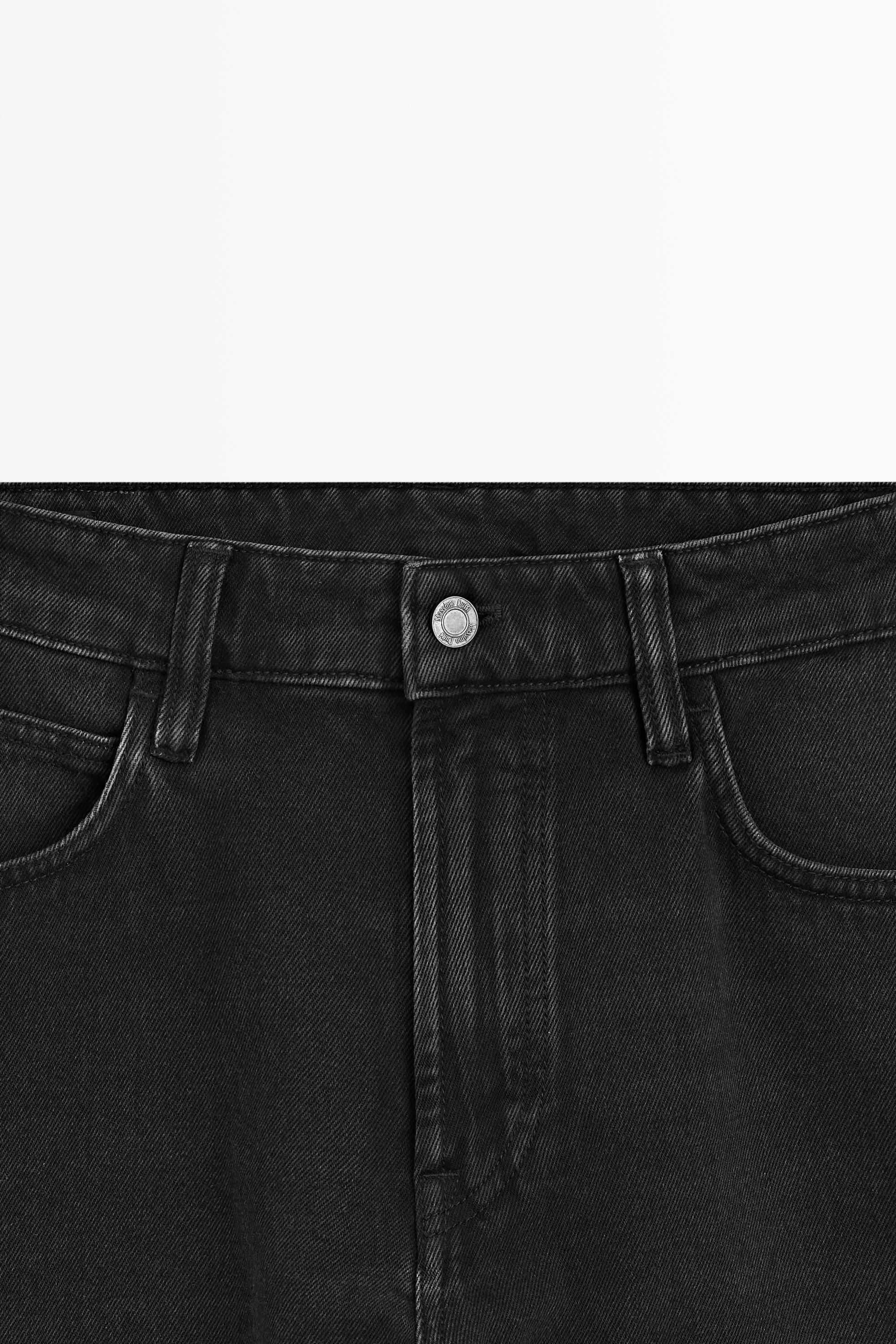 Tapered fit jeans — CHARCOAL