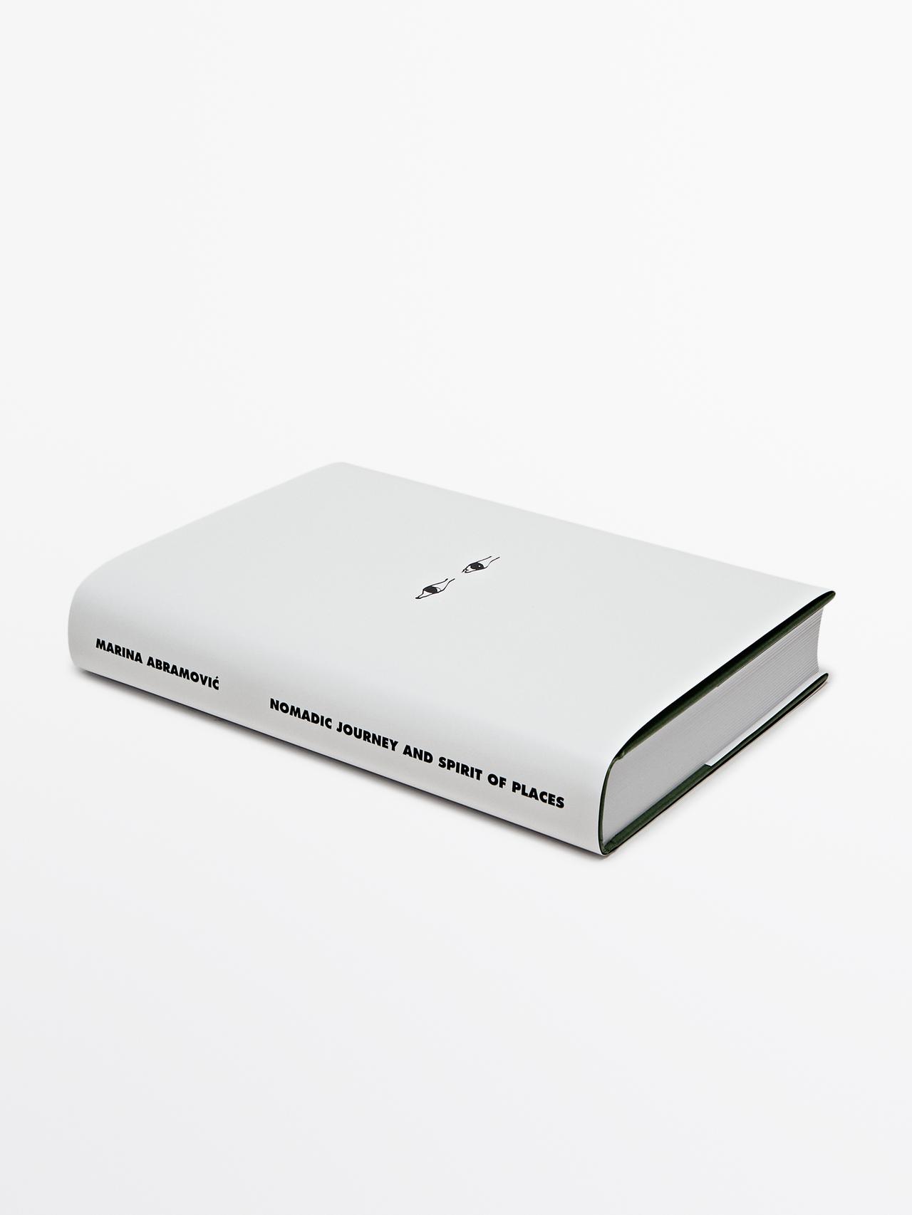 Nomadic Journey and Spirit of Places - Marina Abramovic book — WHITE