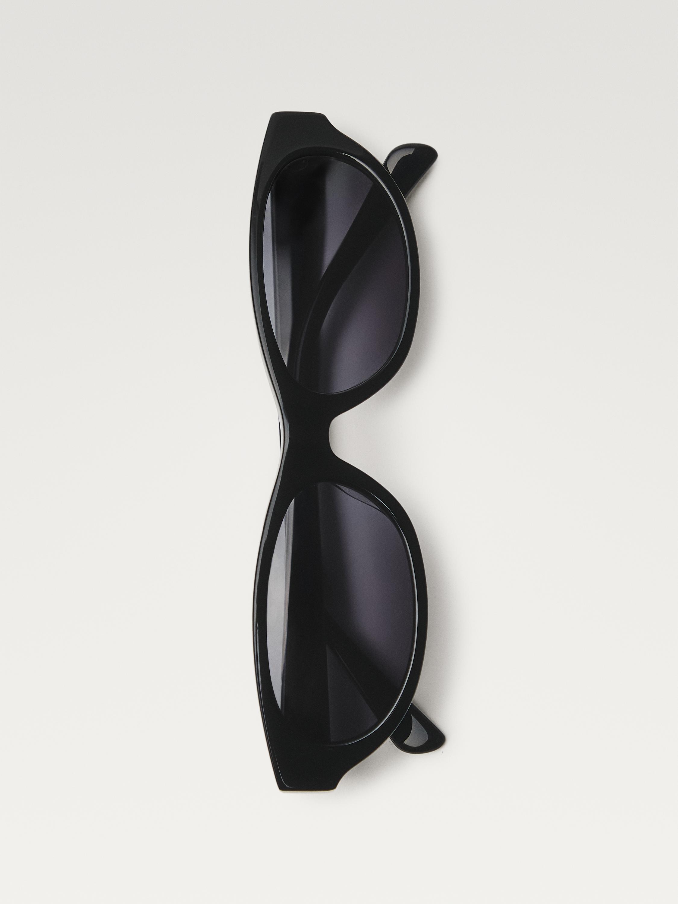 Narrow sunglasses — BLACK