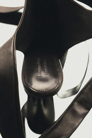 Lace-up heel shoe - LIMITED EDITION — BROWN 3