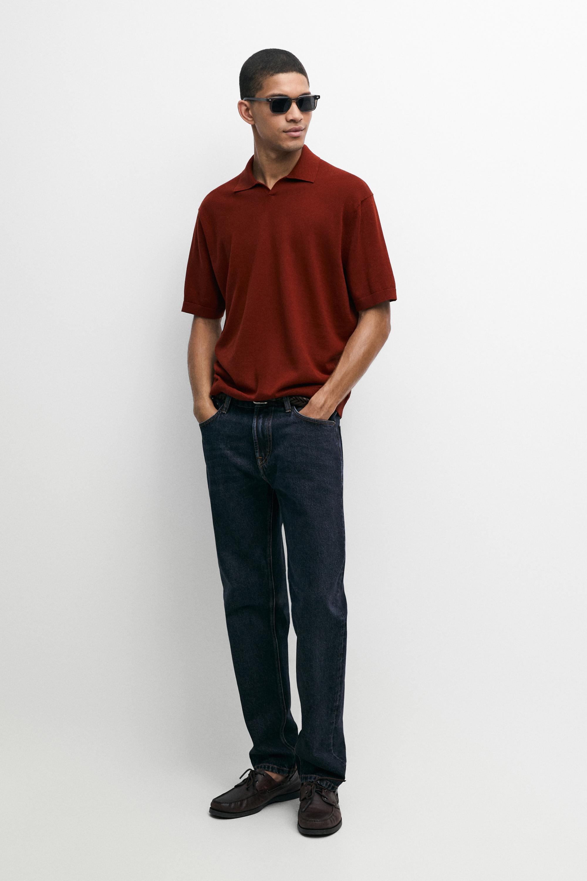 Tapered fit jeans