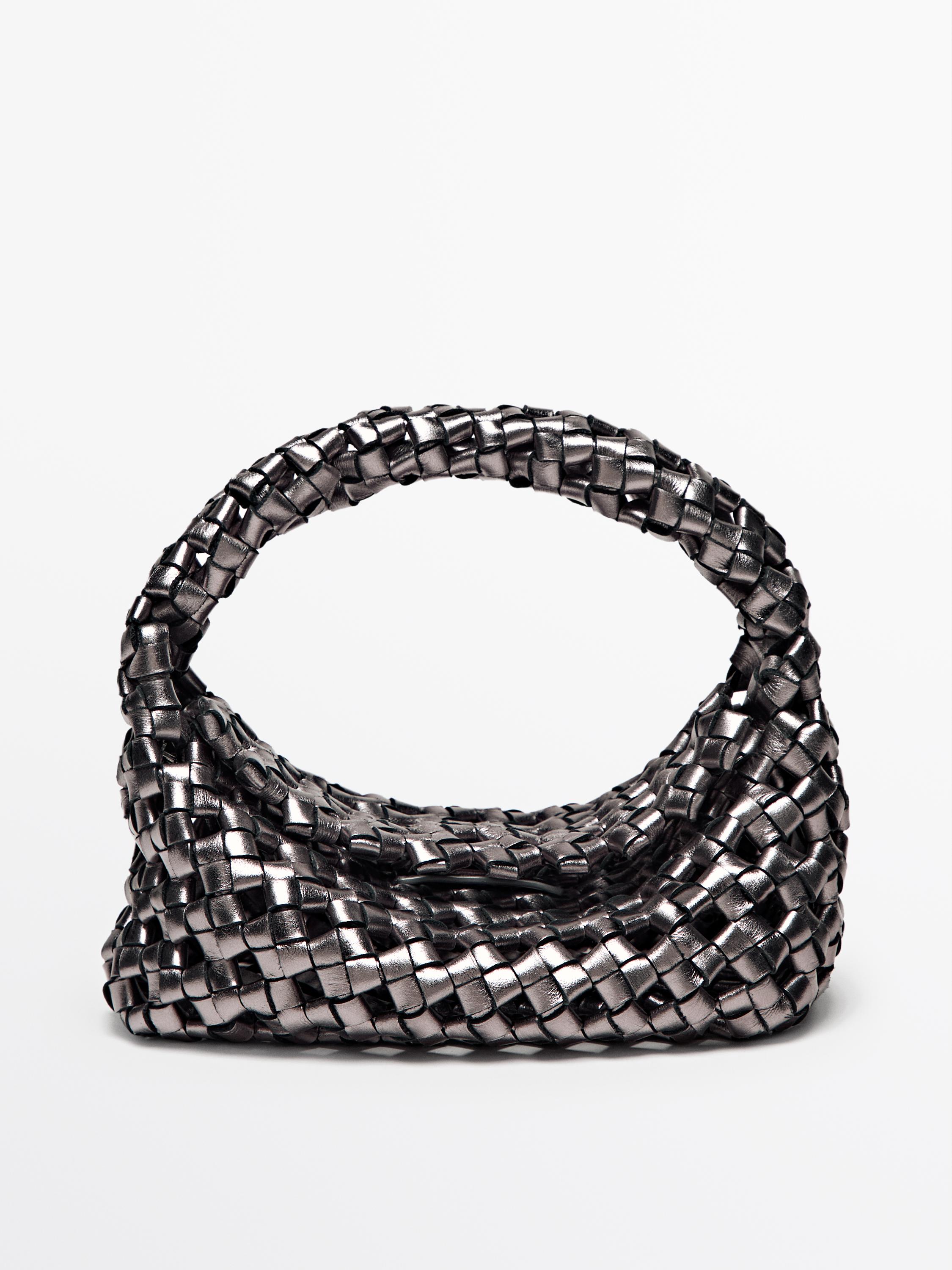 Rênes En Cuir Tressé Lourd En Argent Sterling Moran 58 Rênes En Cuir Tressé Lourd En Argent Sterling Moran 58