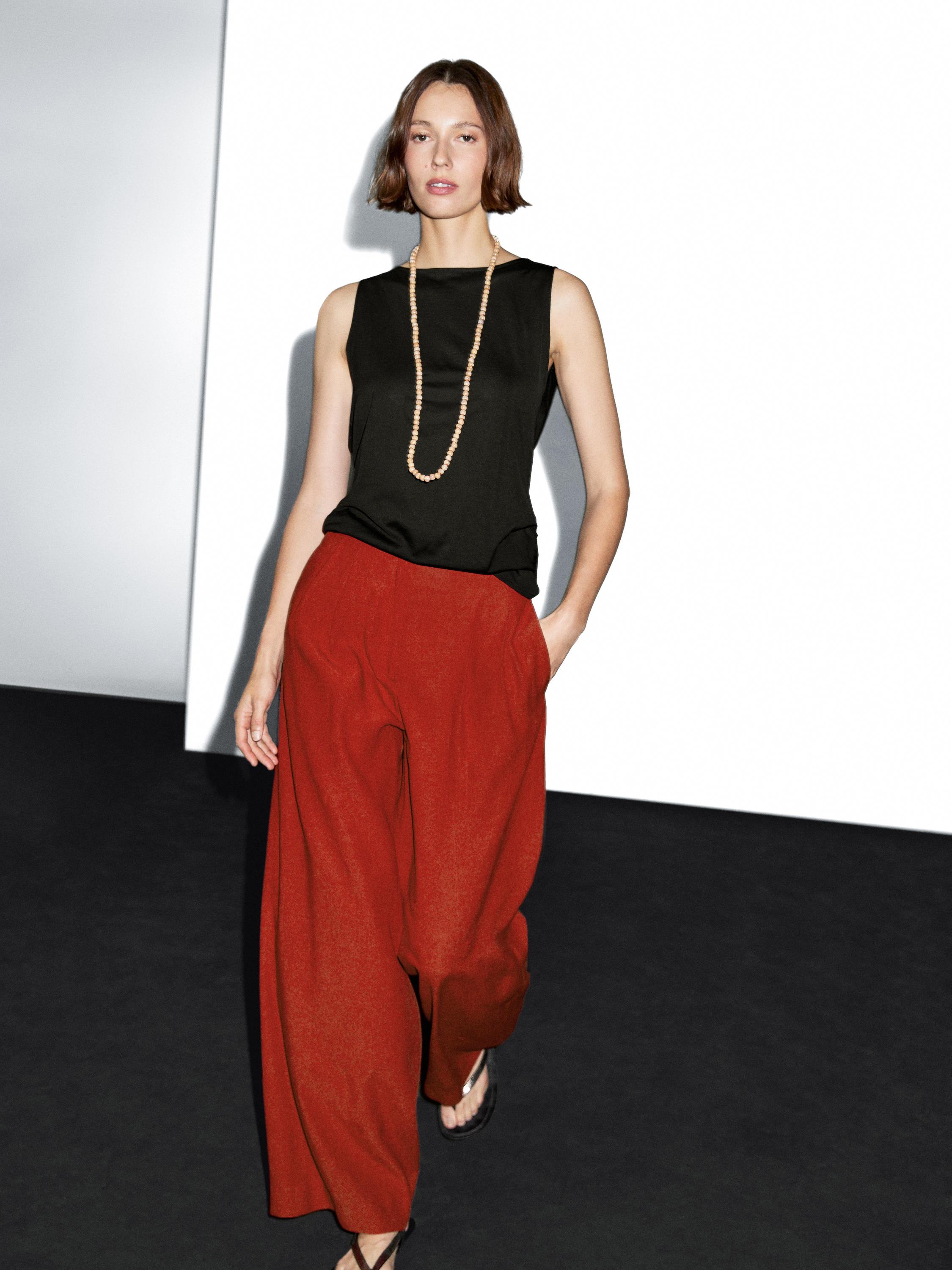 Qoʻsh zaxira chokli tik bichimli shim