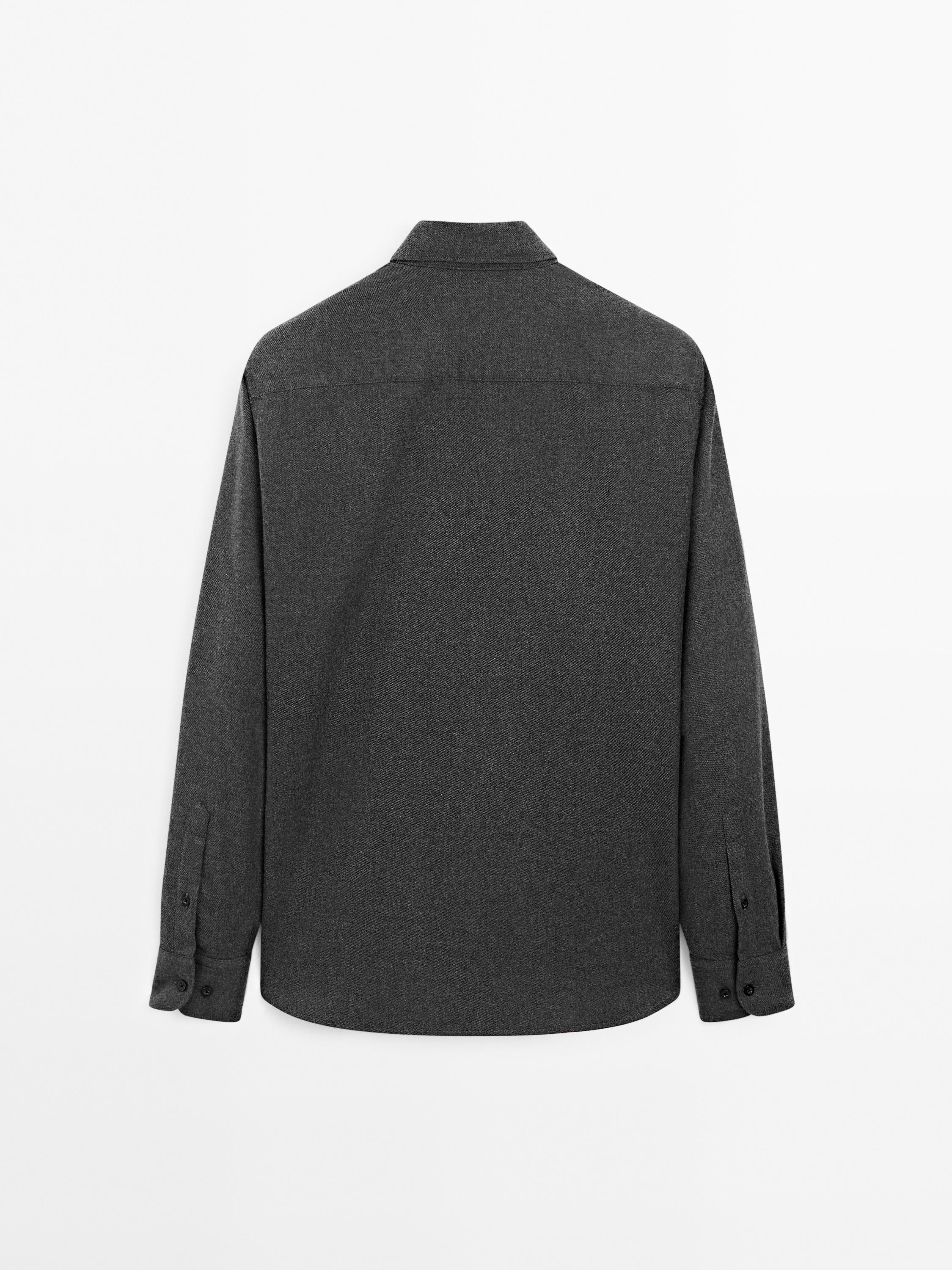 100% cotton regular fit twill shirt