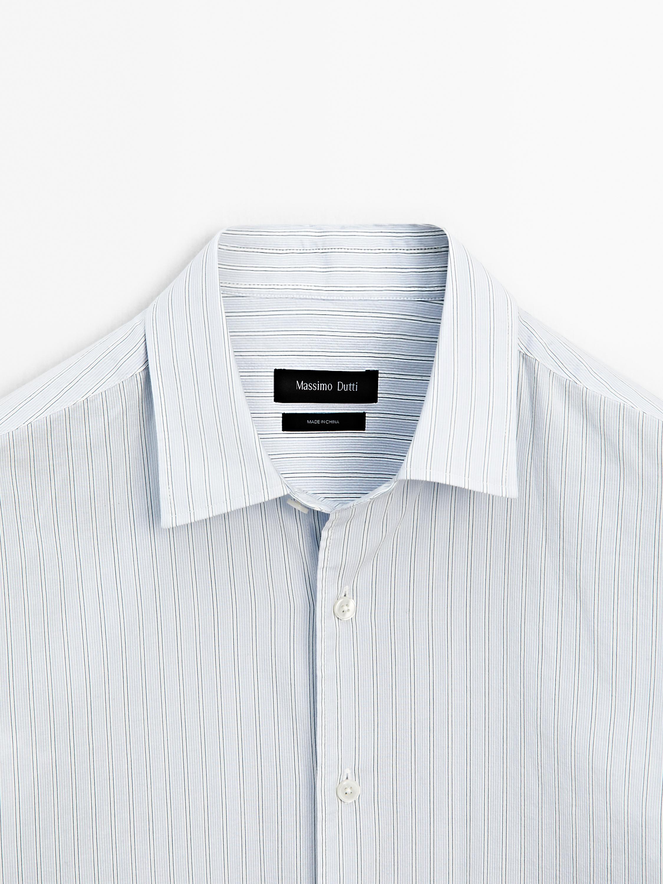 Gestreiftes Hemd im Regular-Fit