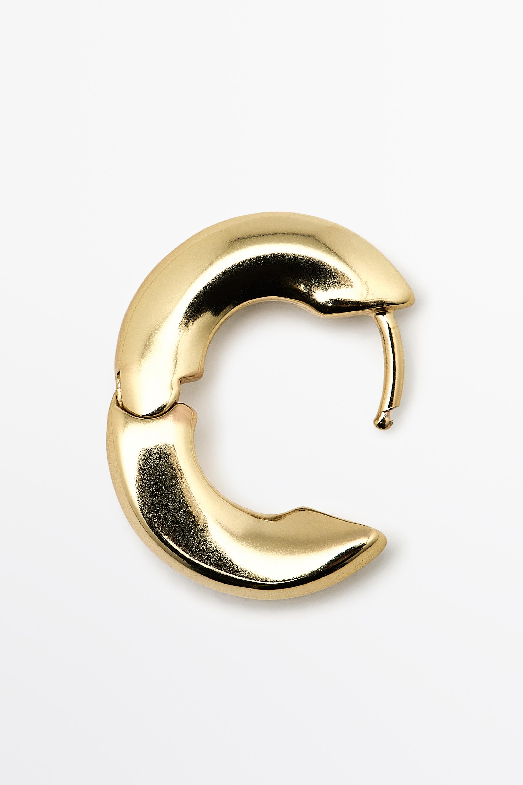 Mini hoop earrings — GOLDEN