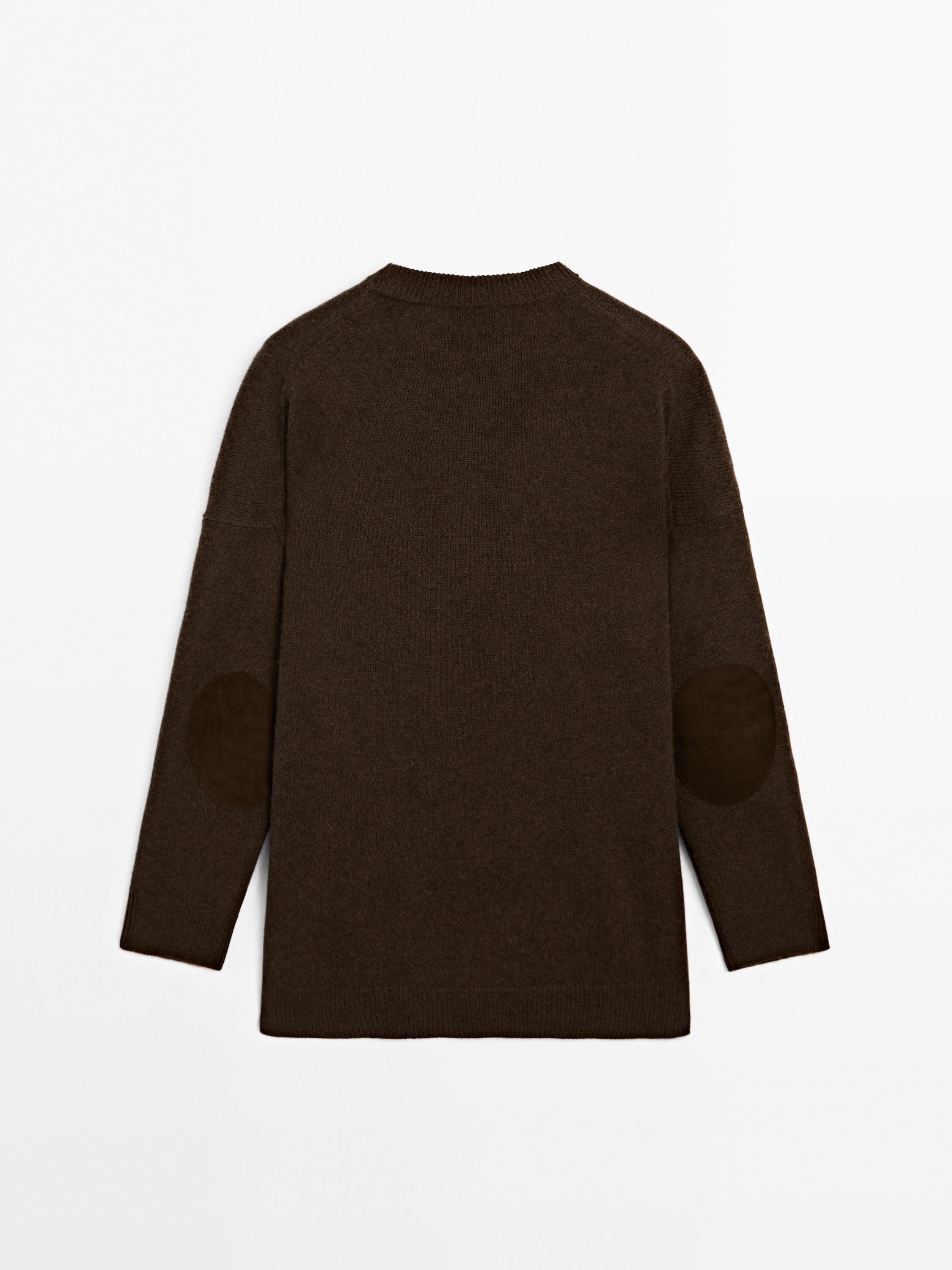 Jersey oversized coderas 100% cashmere
