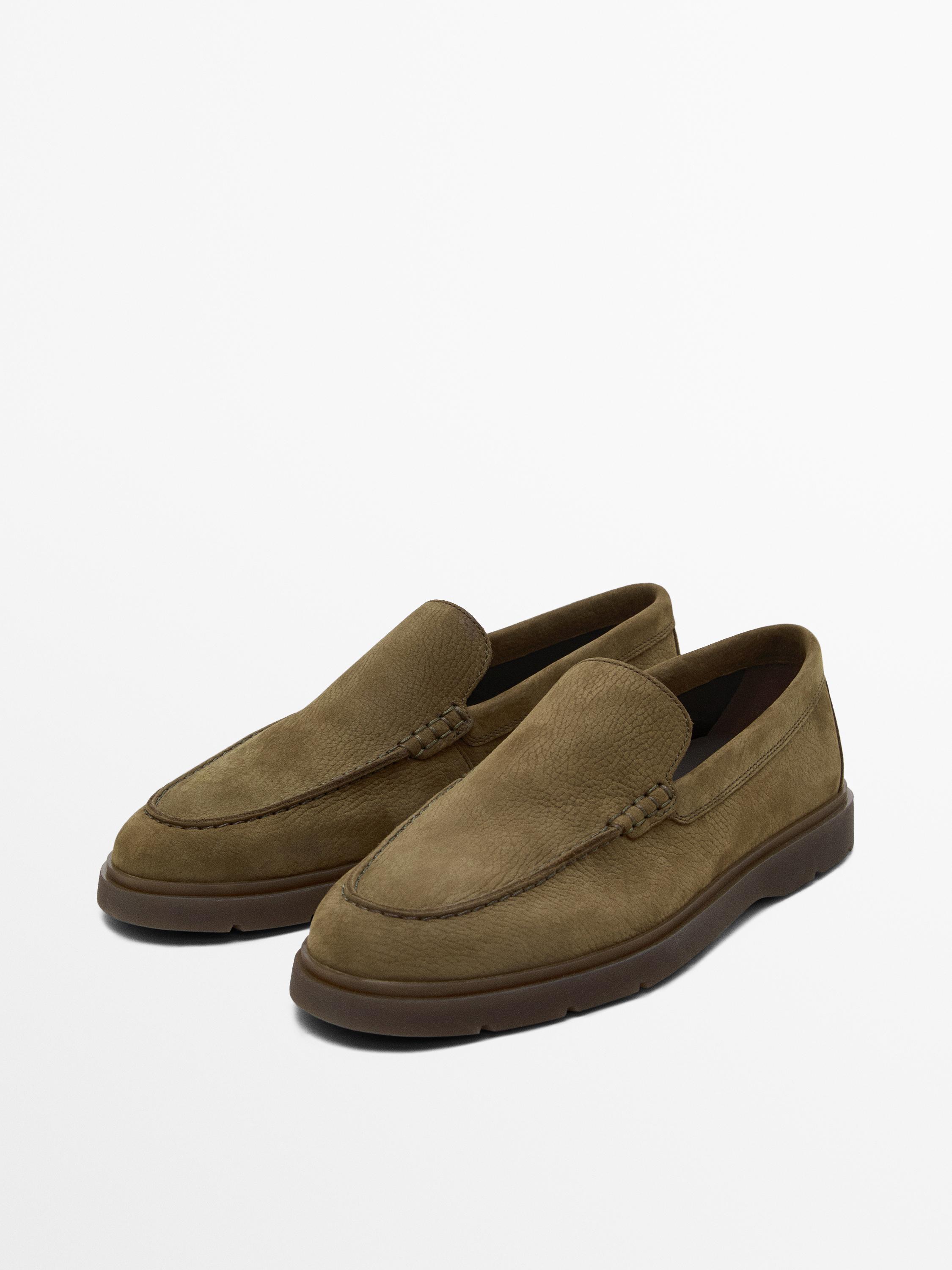Nubuck loafers