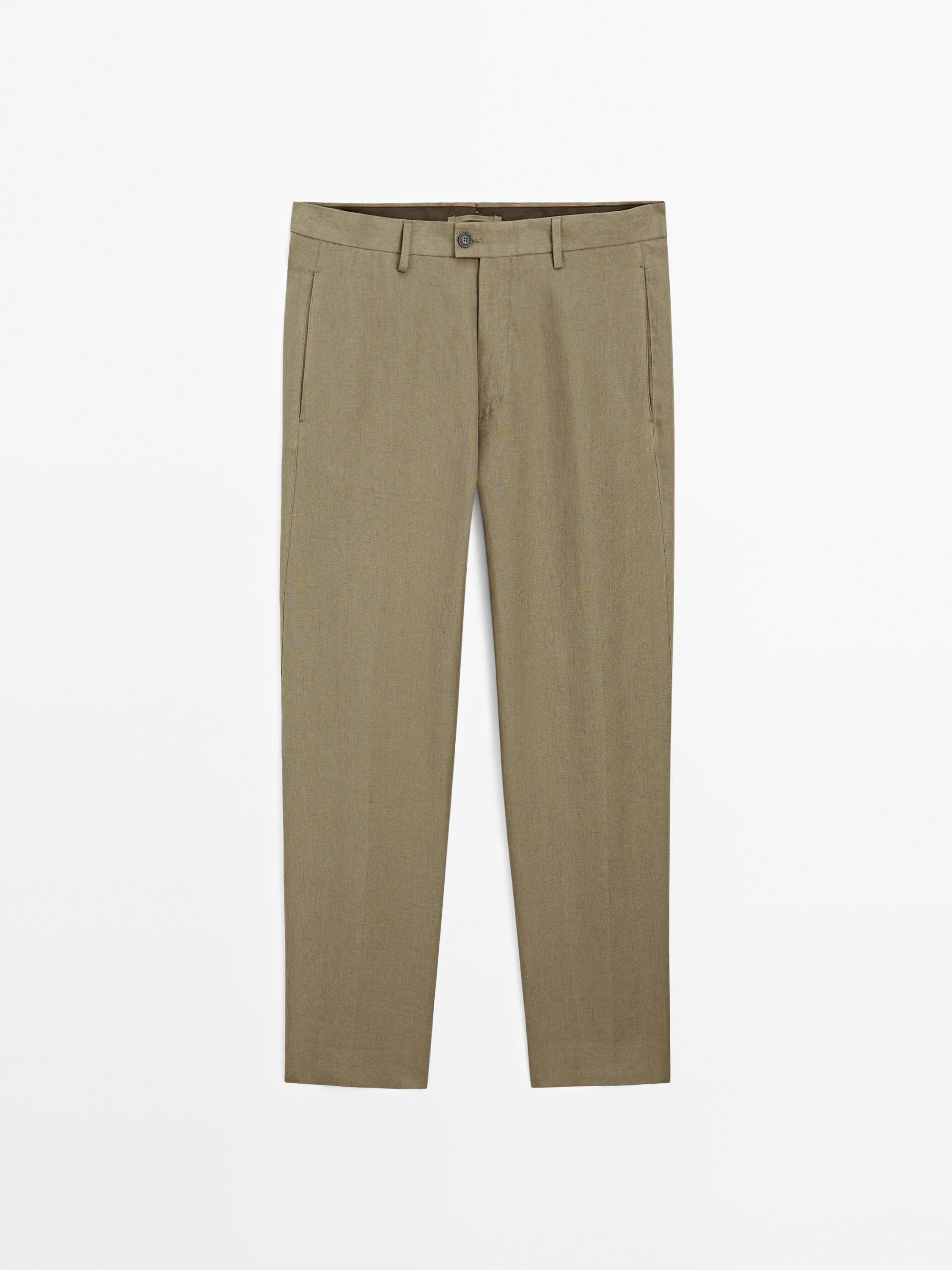 Dress Pants Massimo Dutti Chino Slim Fit Massimo Dutti Slim Fit