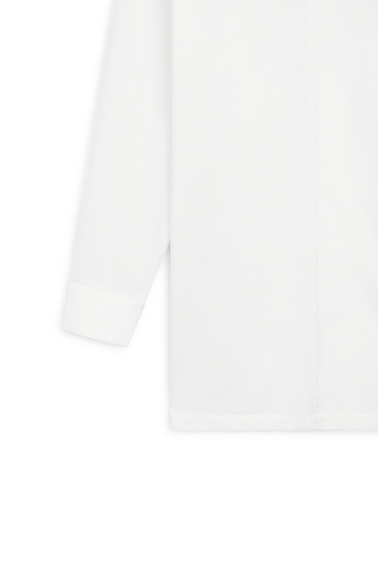 High neck zipper blouse - LIMITED EDITION — WHITE