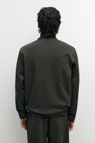 Cotton-Blend Suede Jacket, Co-ord Look — DARK GREEN 5