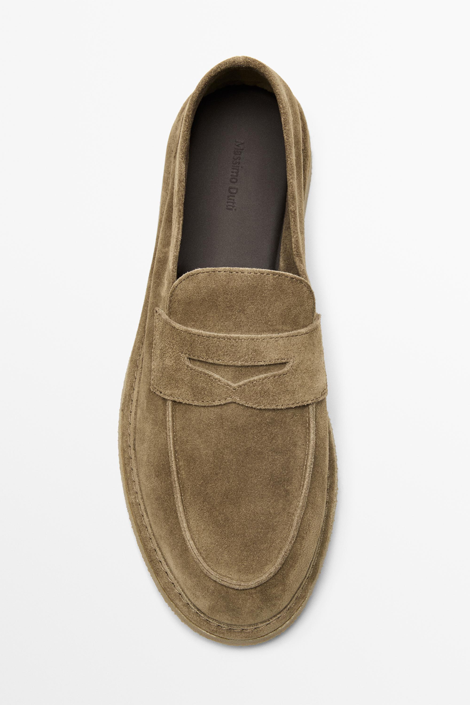 Penny loafers — STONE