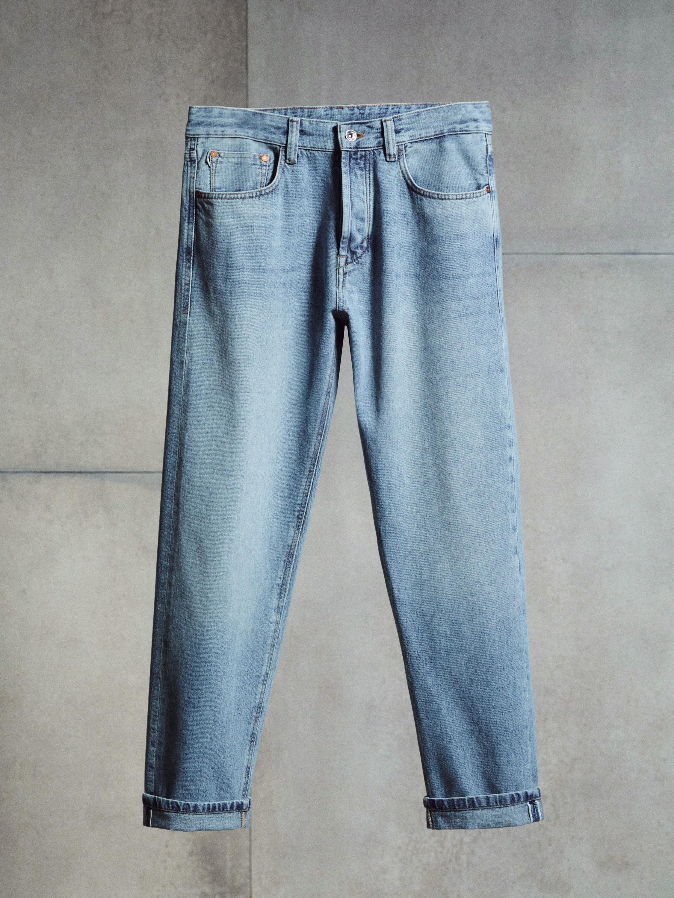 Selvedge fit jeans — Light Blue