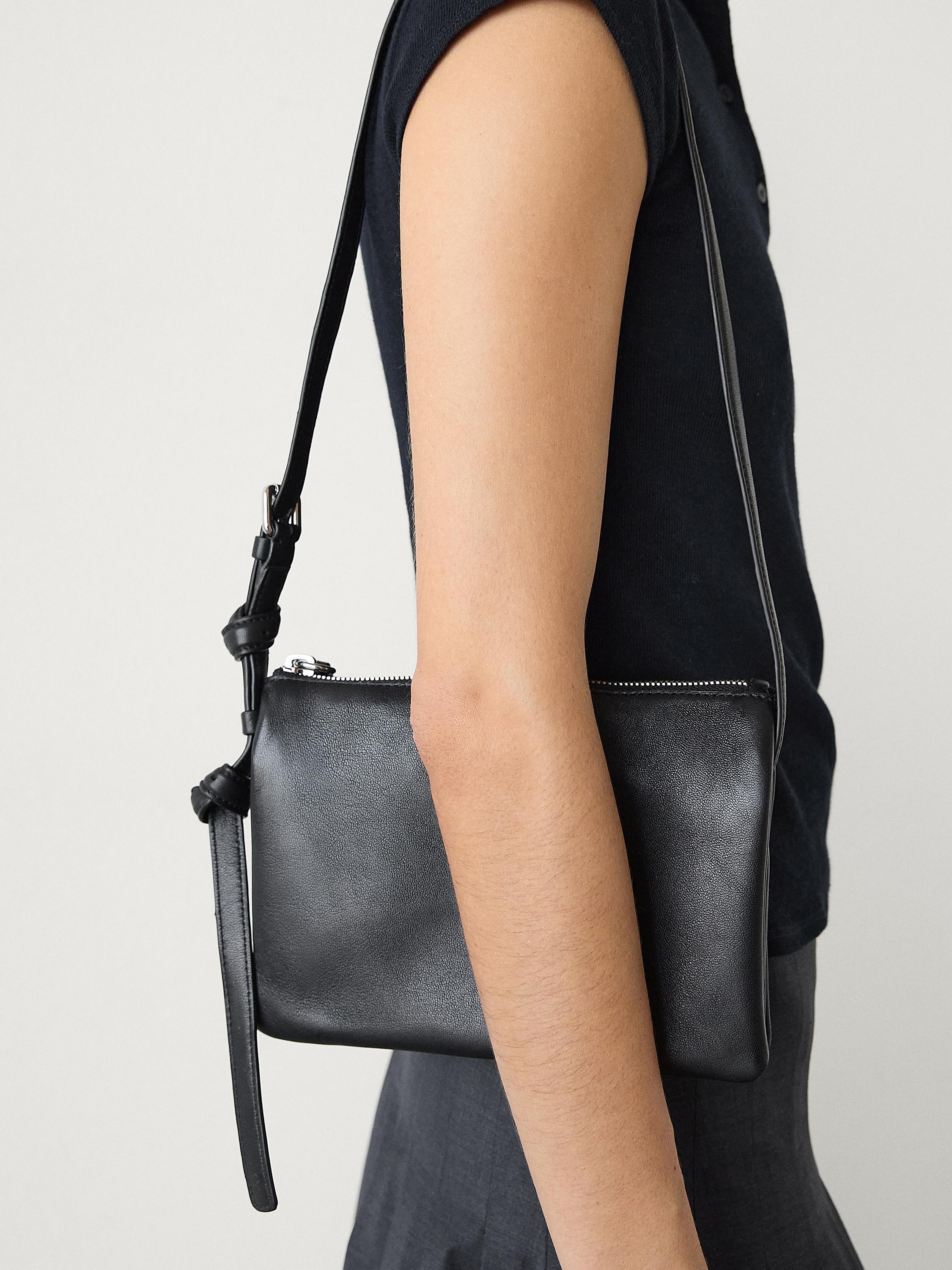 Mini trial nappa leather bag