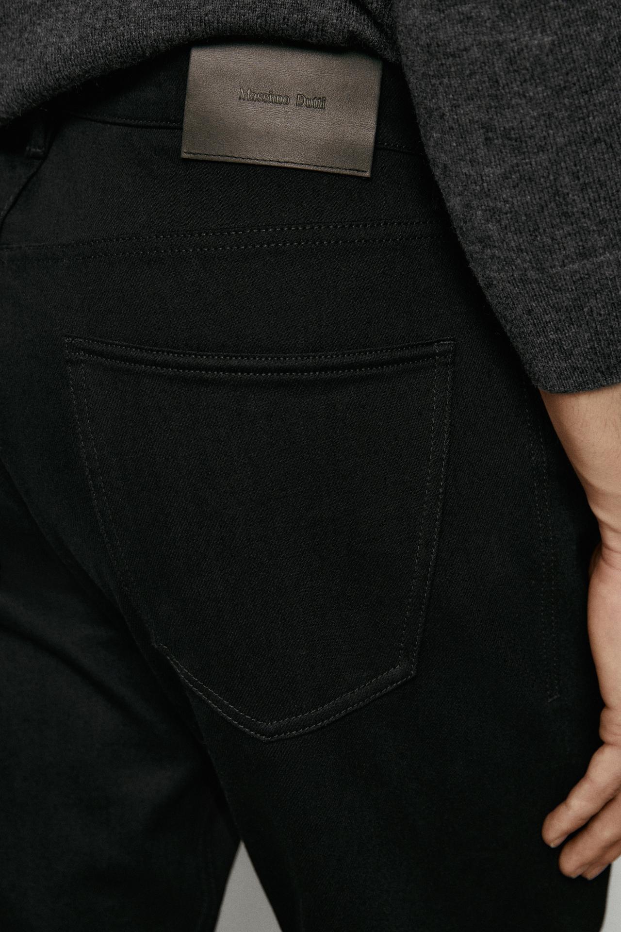 Slim fit jeans — BLACK