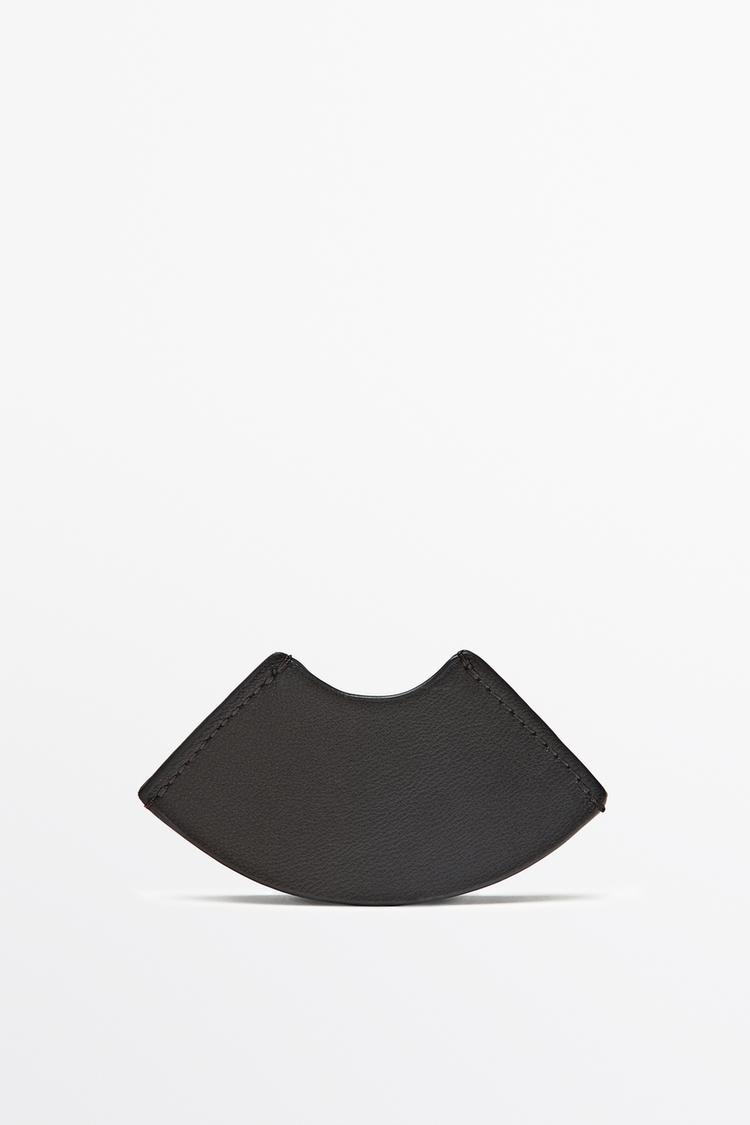 Nappa leather bookmark — BROWN