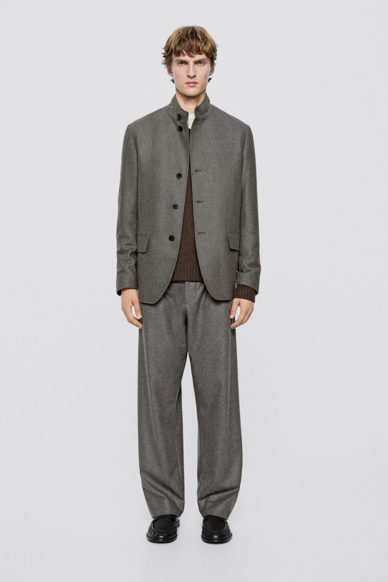 100% wool total look overshirt - LIMITED EDITION — MEDIUM ECRU