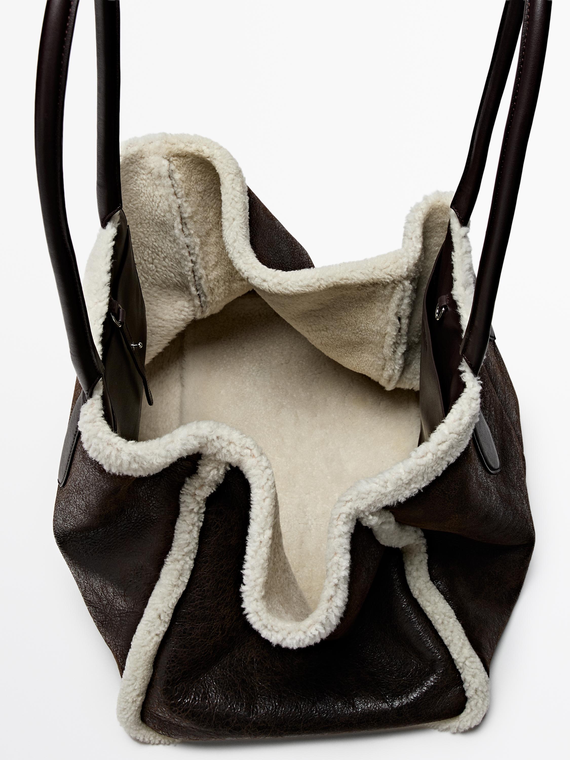 Double-faced MD ICON bag — BROWN