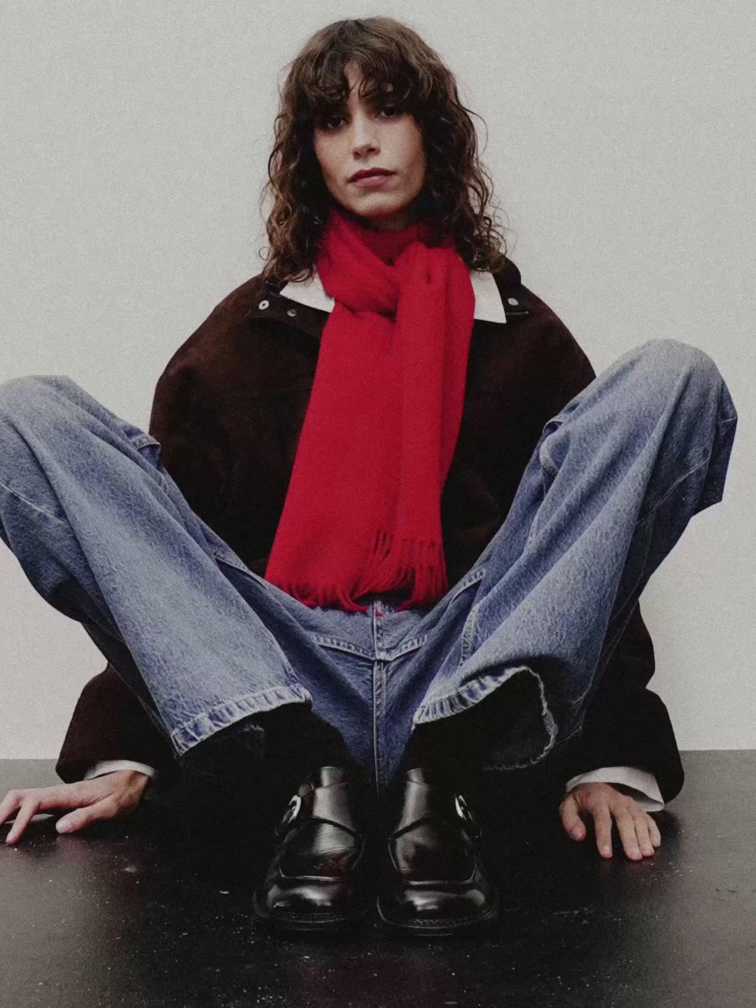 Jean straight taille basse