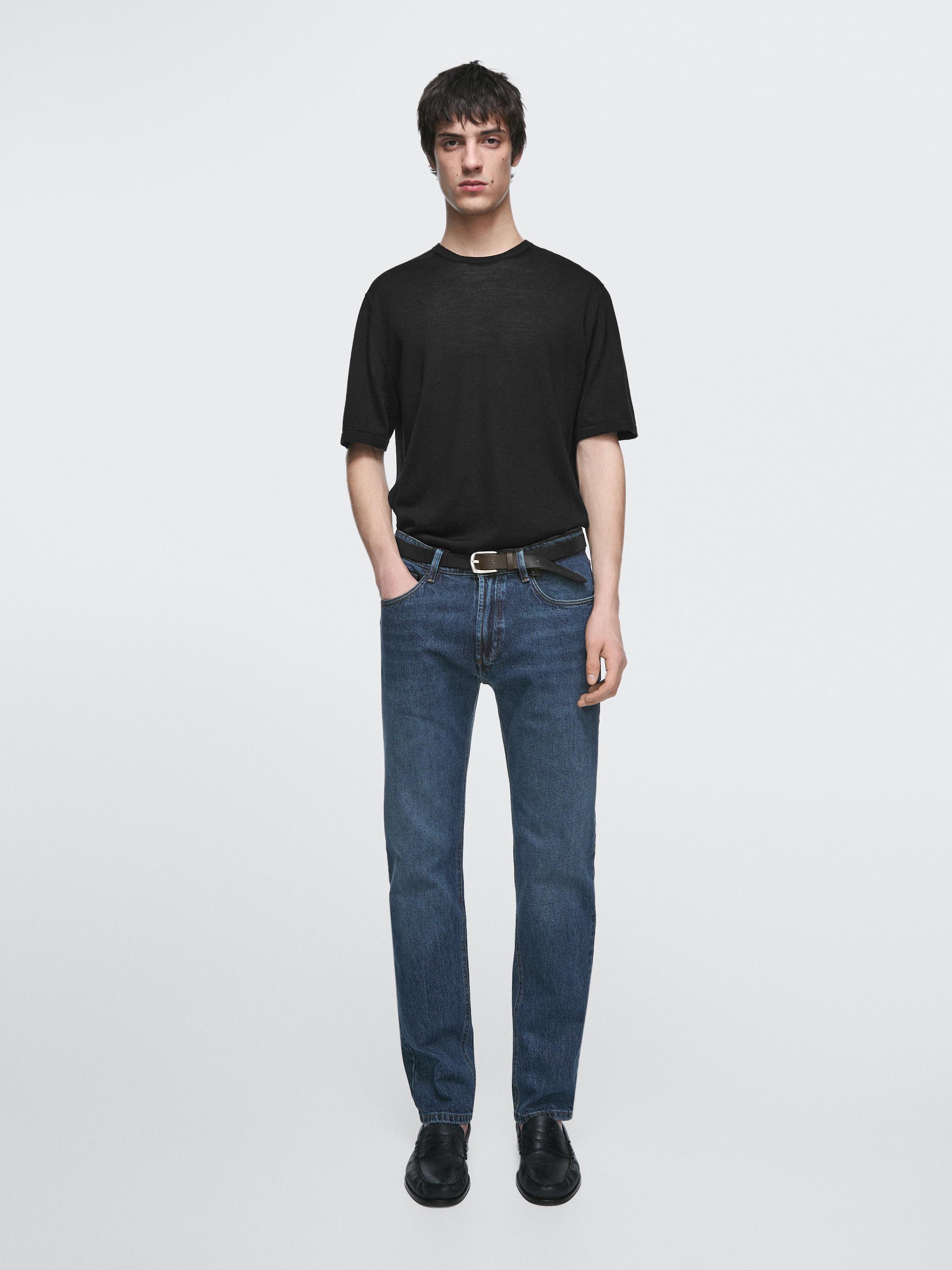 Slim fit jeans — DARK BLUE