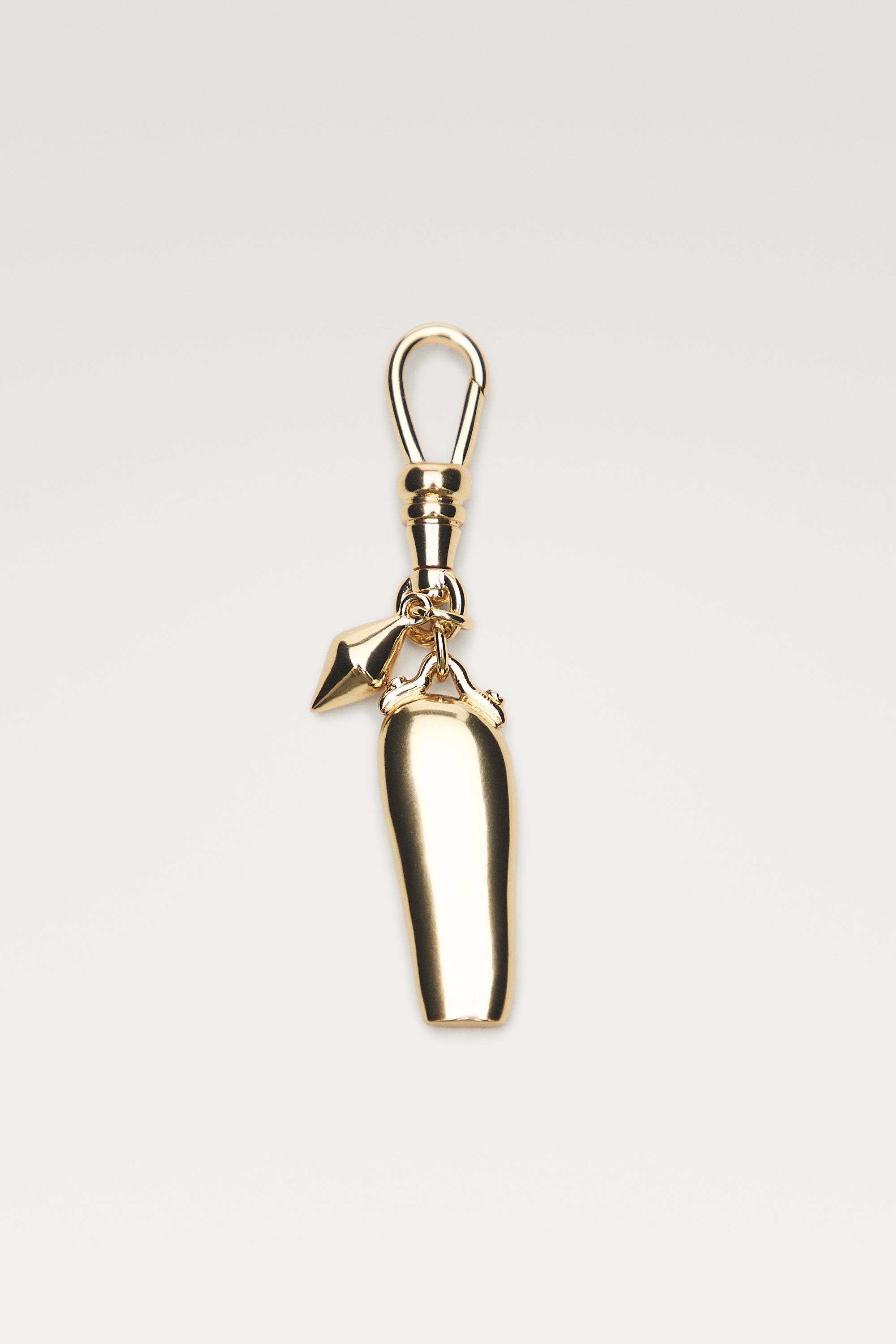 Elongated charm pendant — GOLDEN