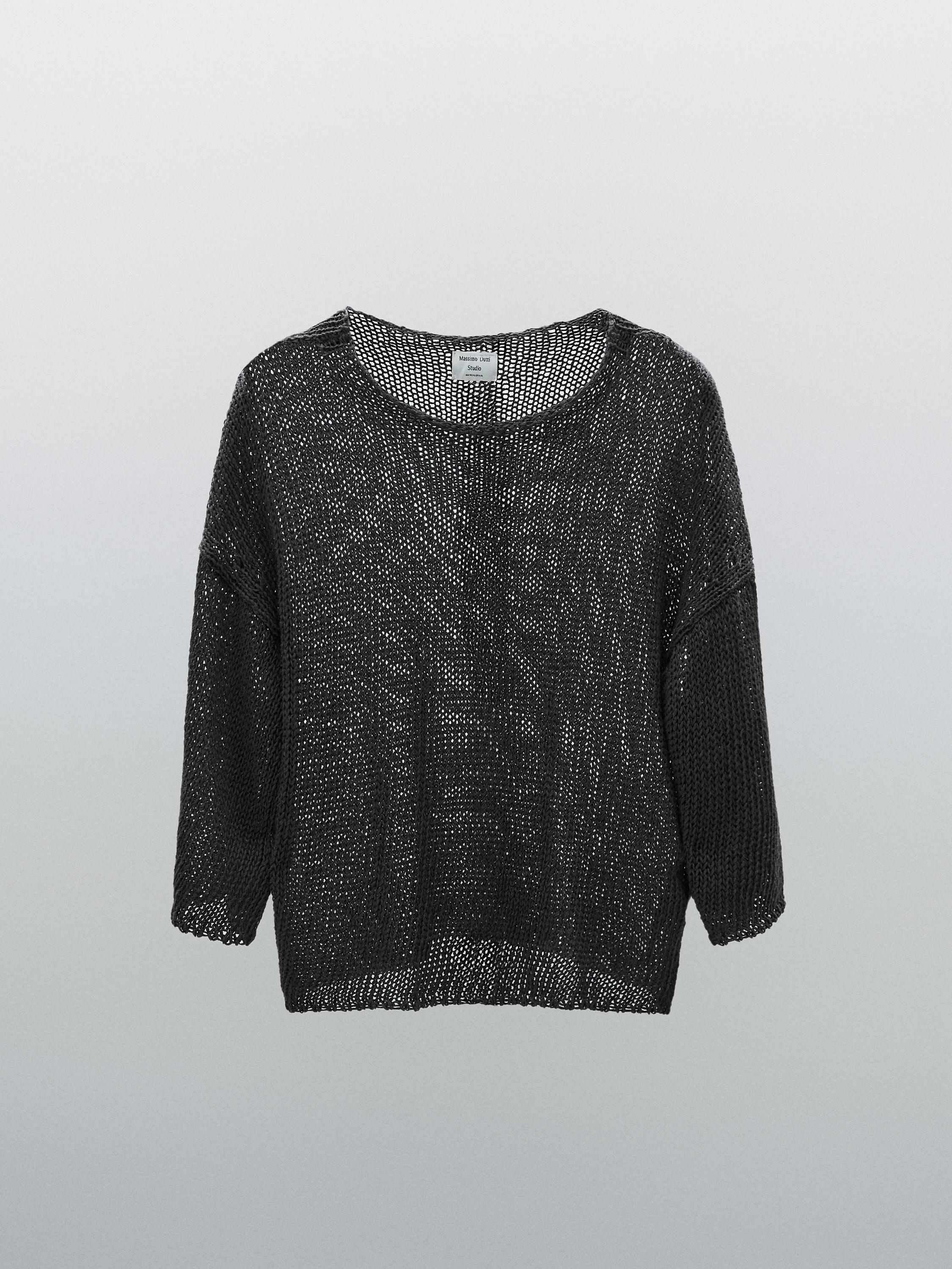 Κοντομάνικο πουλόβερ oversize - STUDIO