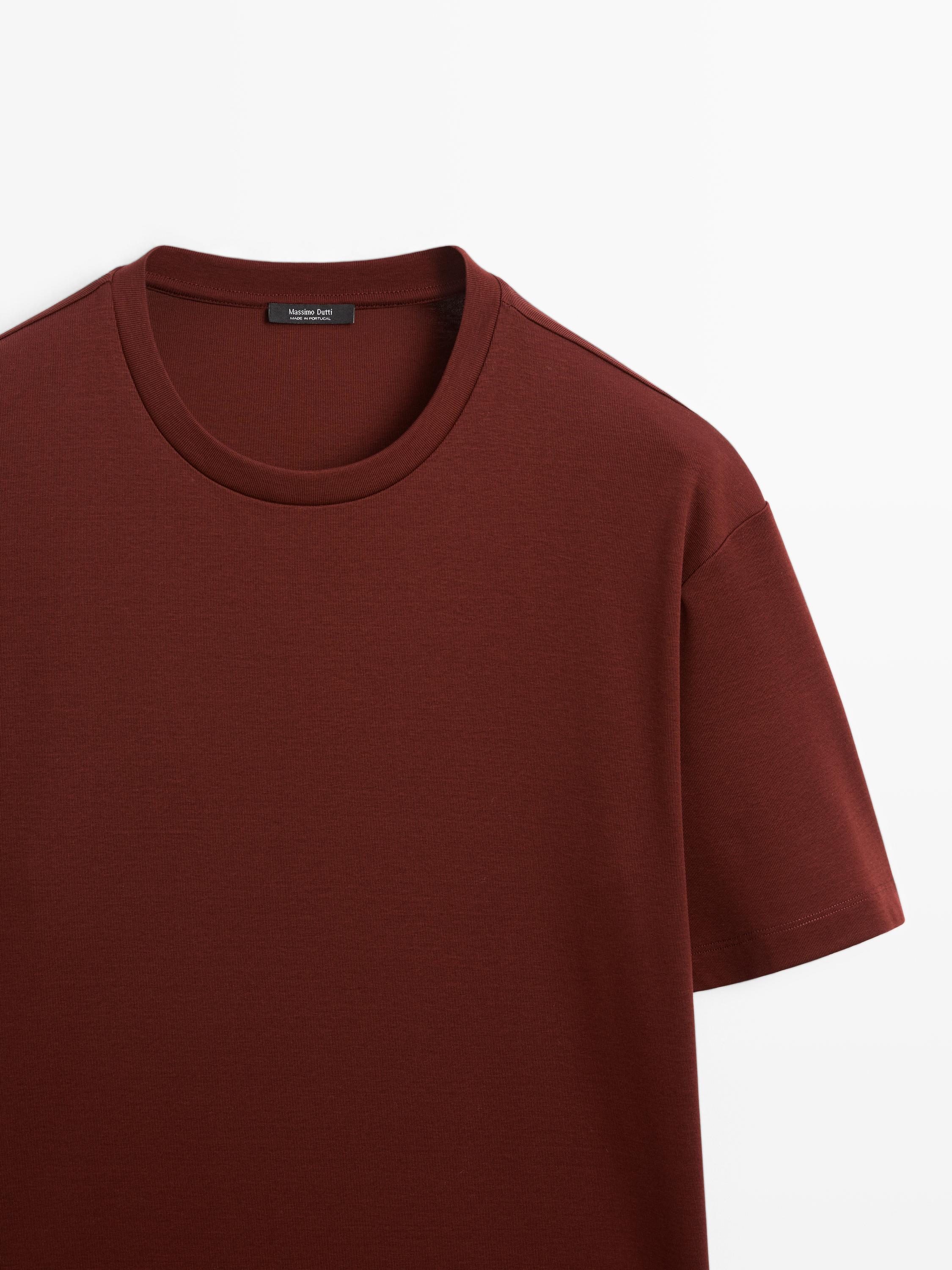 100% mercerised cotton T-shirt